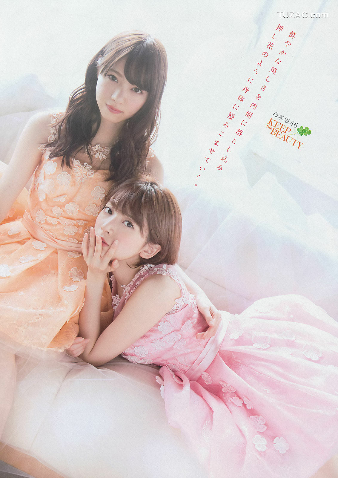 Young Magazine杂志写真_ 西野七瀬 橋本奈々未 2015年No.16 写真杂志[16P]
