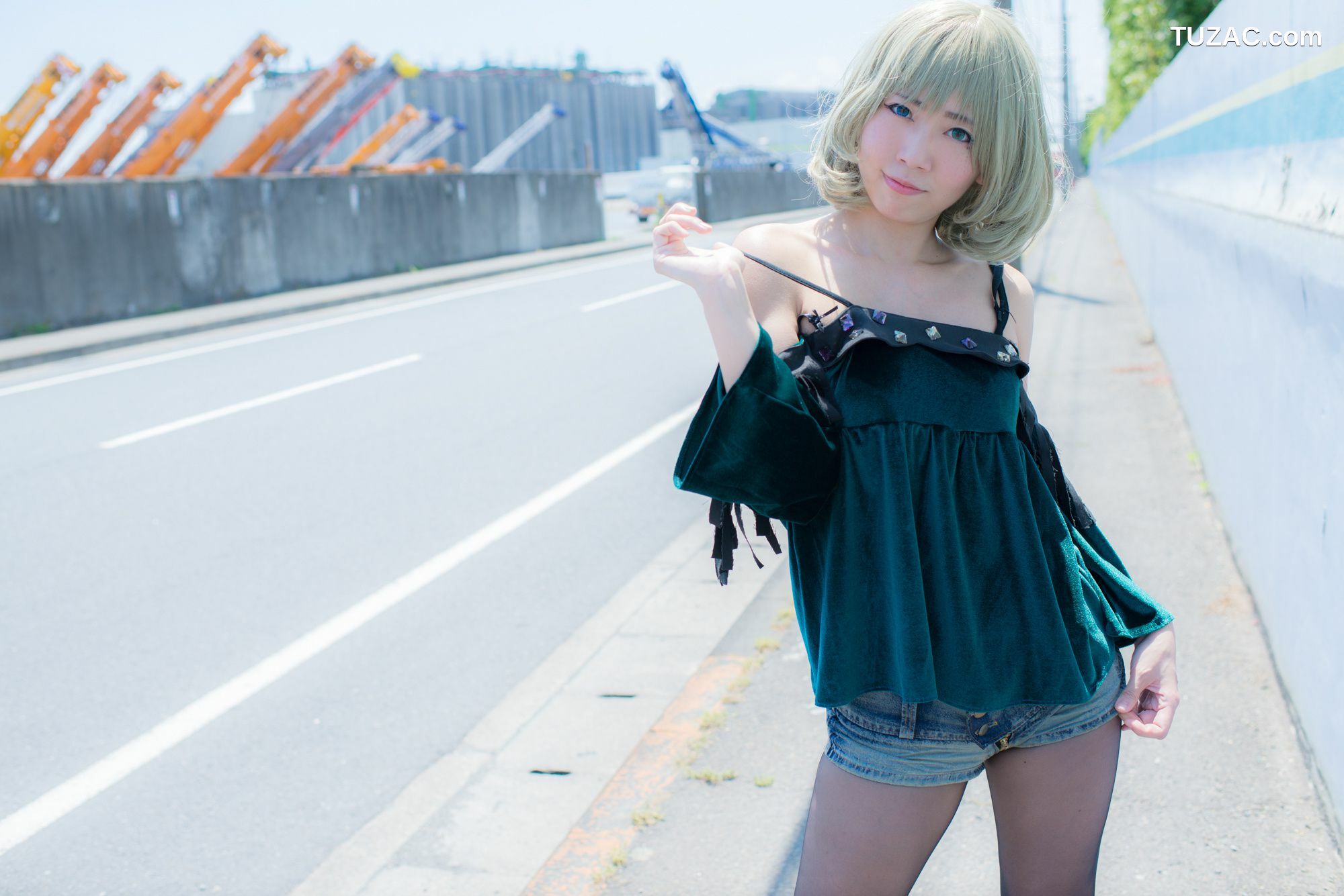 日本CosPlay_Ayane(あやね) 《Idolmaster》Takagaki Kaede(高垣楓) 写真集[100P]