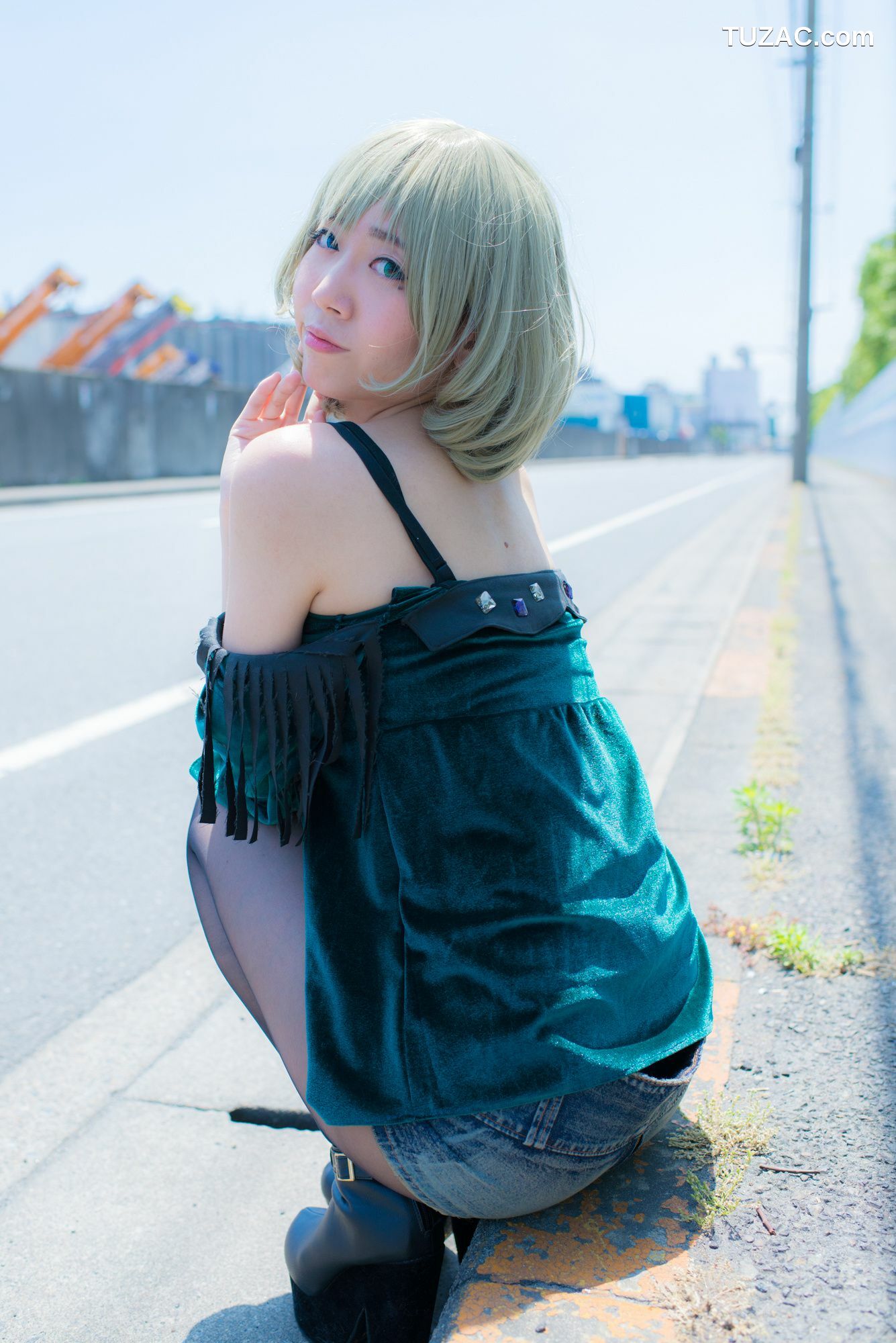 日本CosPlay_Ayane(あやね) 《Idolmaster》Takagaki Kaede(高垣楓) 写真集[100P]