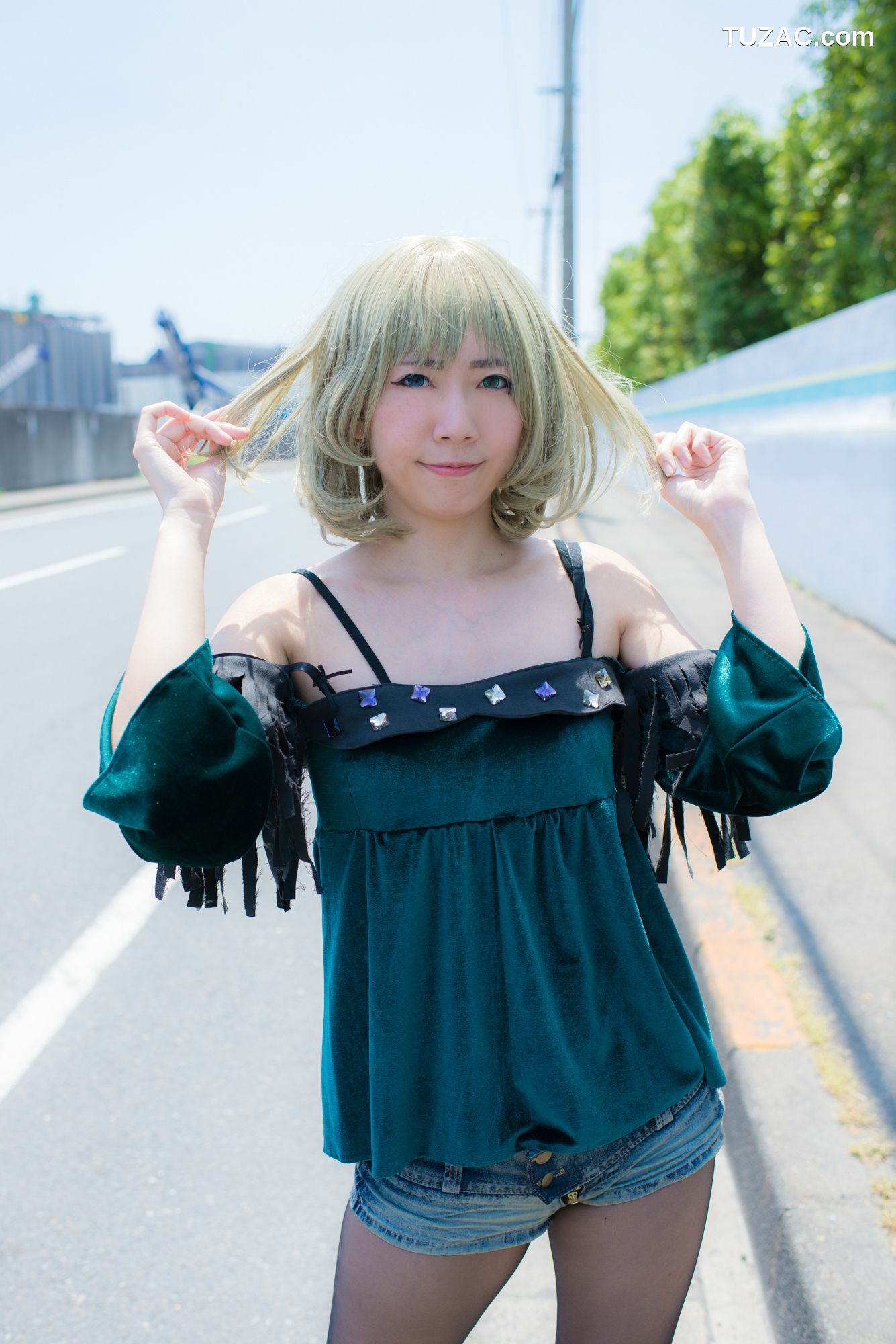 日本CosPlay_Ayane(あやね) 《Idolmaster》Takagaki Kaede(高垣楓) 写真集[100P]