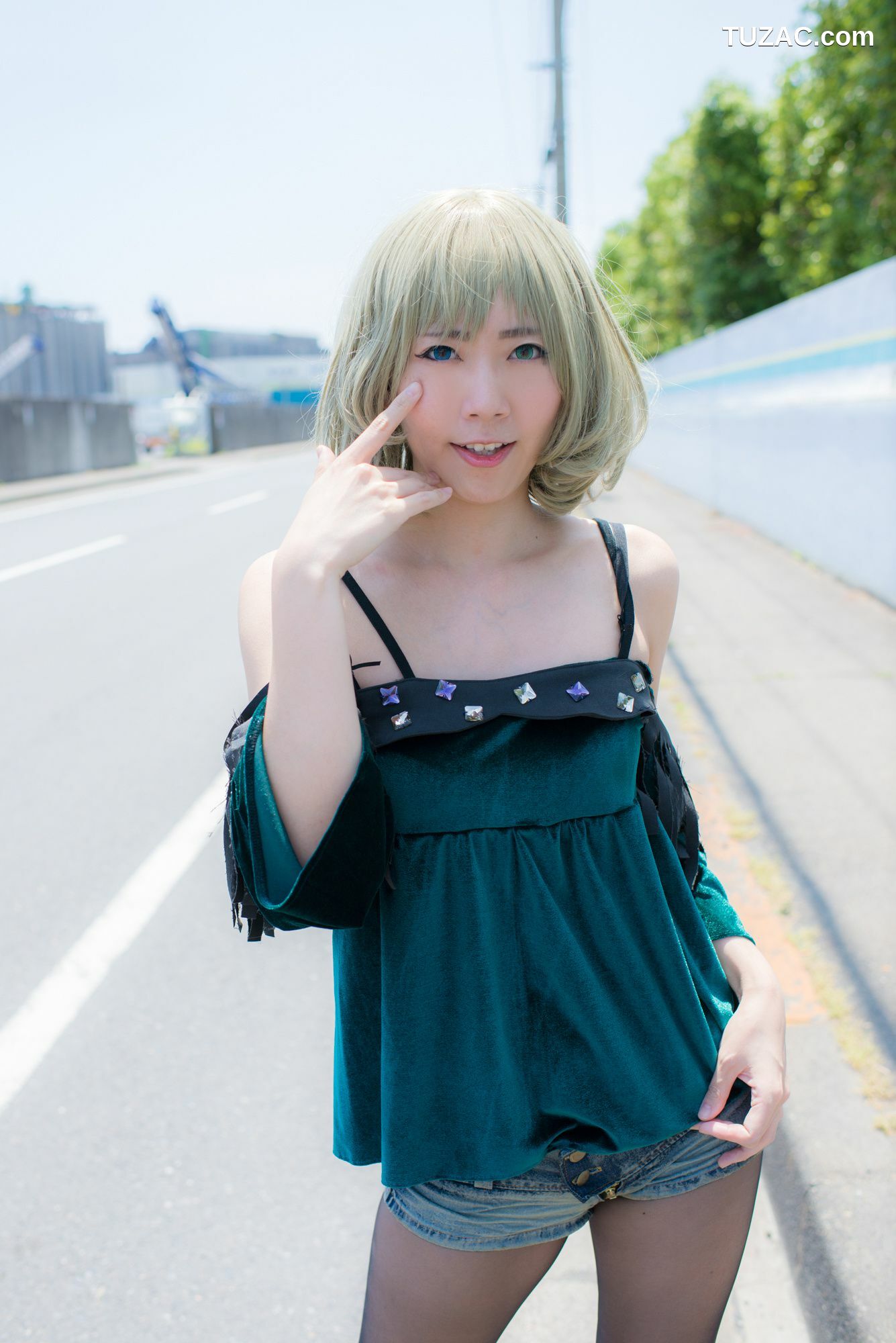 日本CosPlay_Ayane(あやね) 《Idolmaster》Takagaki Kaede(高垣楓) 写真集[100P]