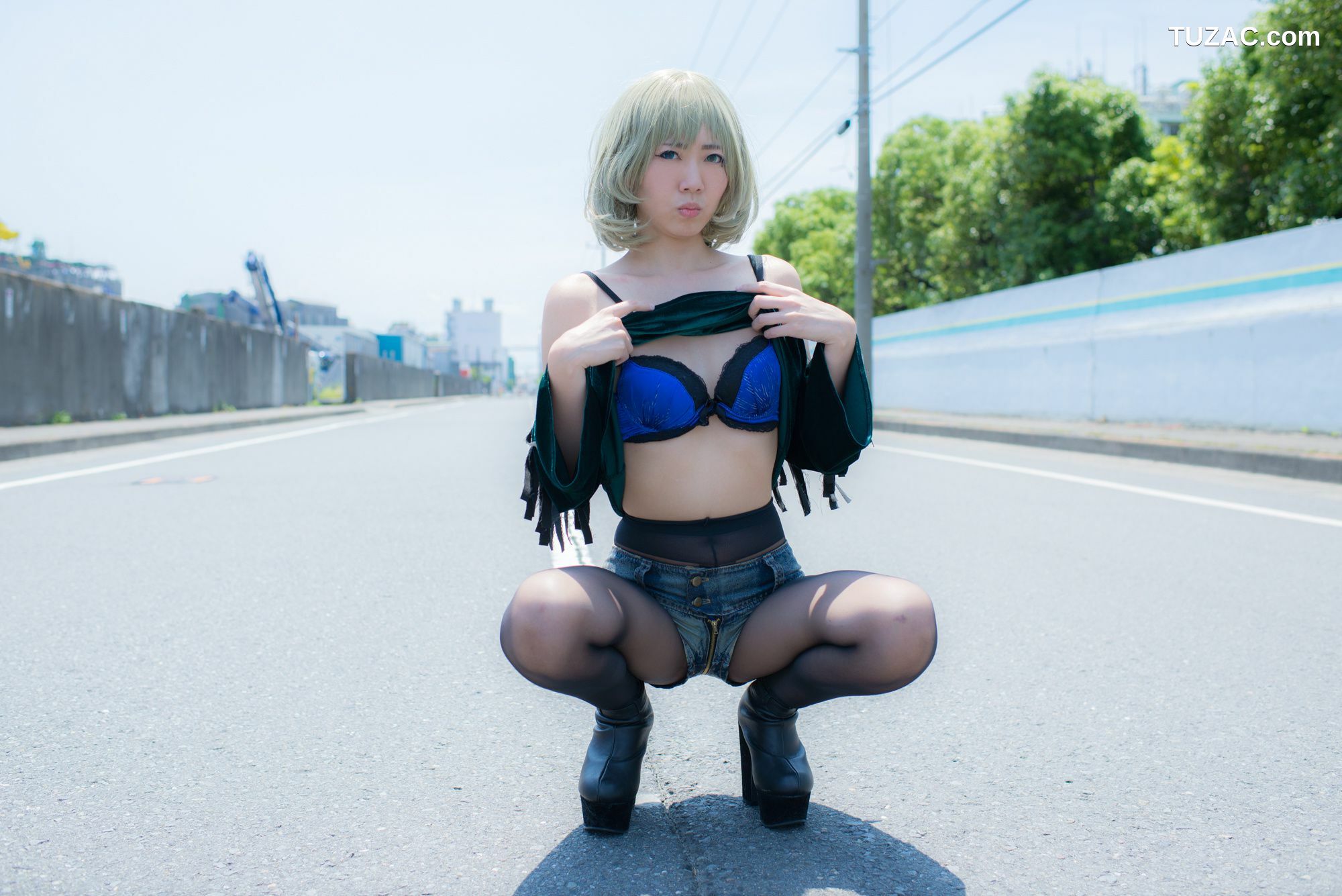 日本CosPlay_Ayane(あやね) 《Idolmaster》Takagaki Kaede(高垣楓) 写真集[100P]