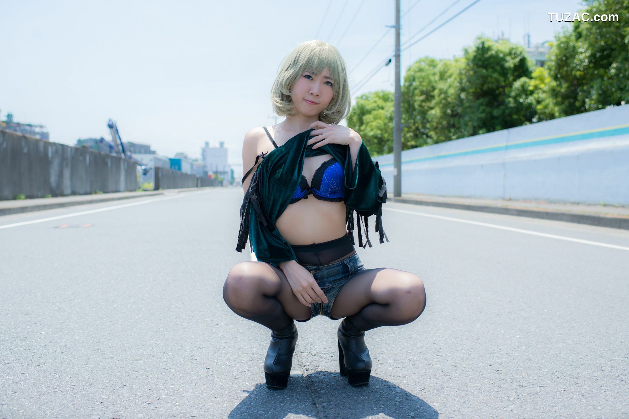 日本CosPlay_Ayane(あやね) 《Idolmaster》Takagaki Kaede(高垣楓) 写真集[100P]