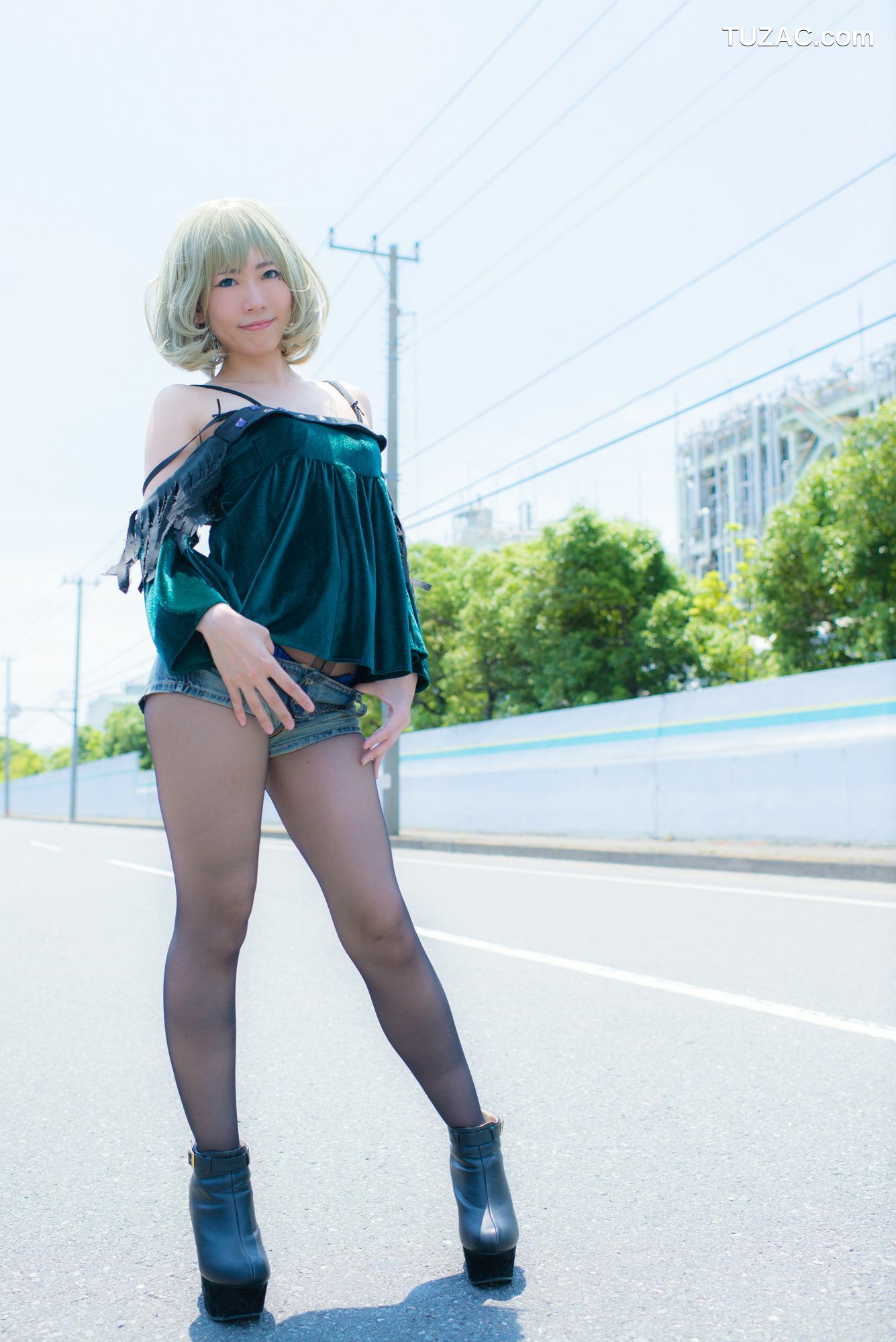 日本CosPlay_Ayane(あやね) 《Idolmaster》Takagaki Kaede(高垣楓) 写真集[100P]