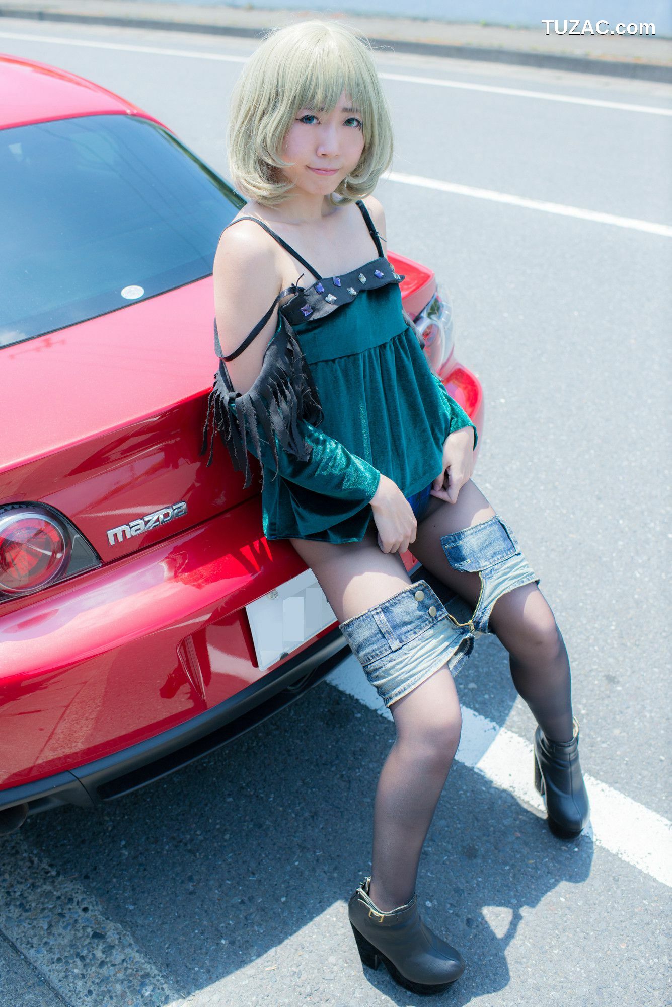 日本CosPlay_Ayane(あやね) 《Idolmaster》Takagaki Kaede(高垣楓) 写真集[100P]