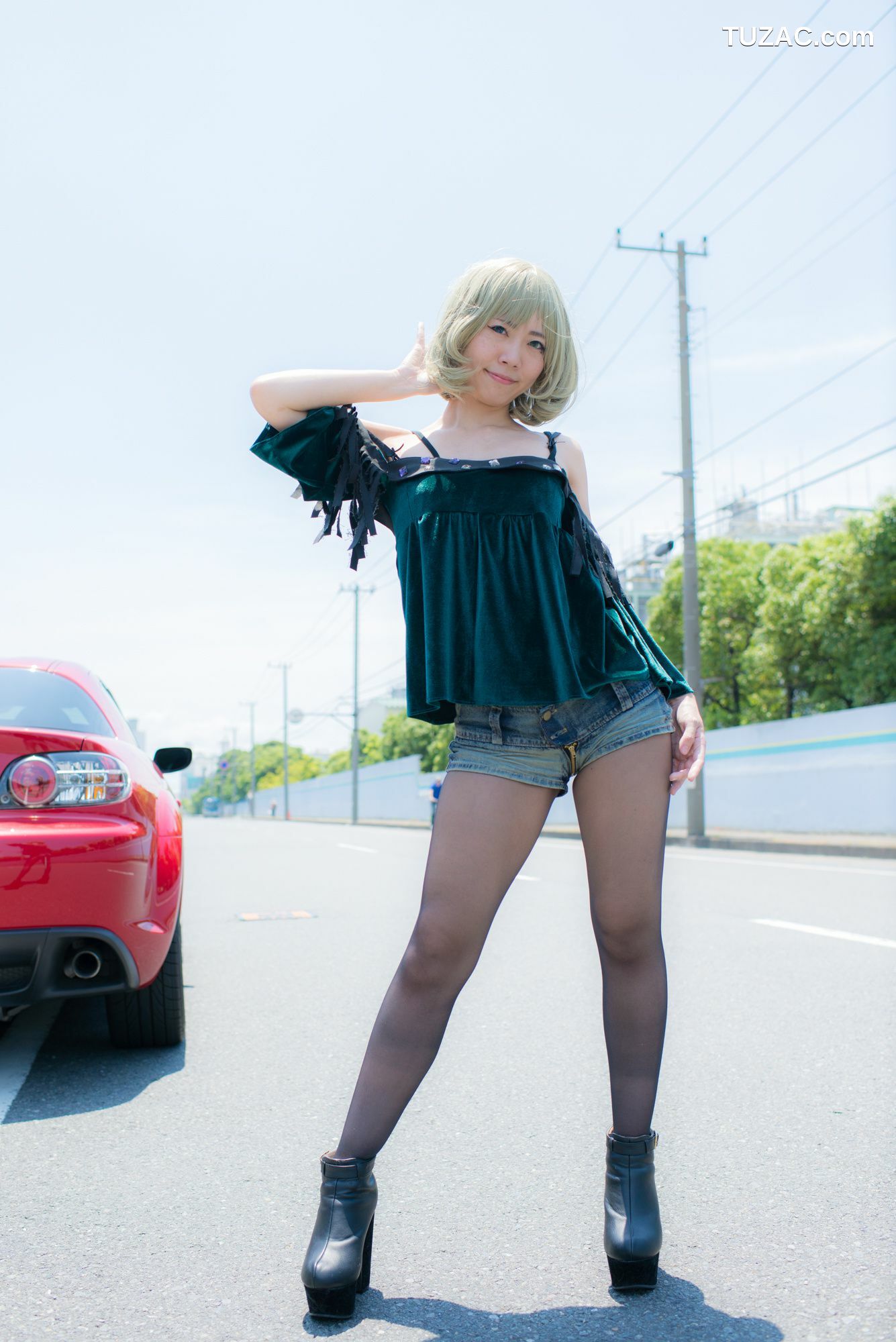 日本CosPlay_Ayane(あやね) 《Idolmaster》Takagaki Kaede(高垣楓) 写真集[100P]