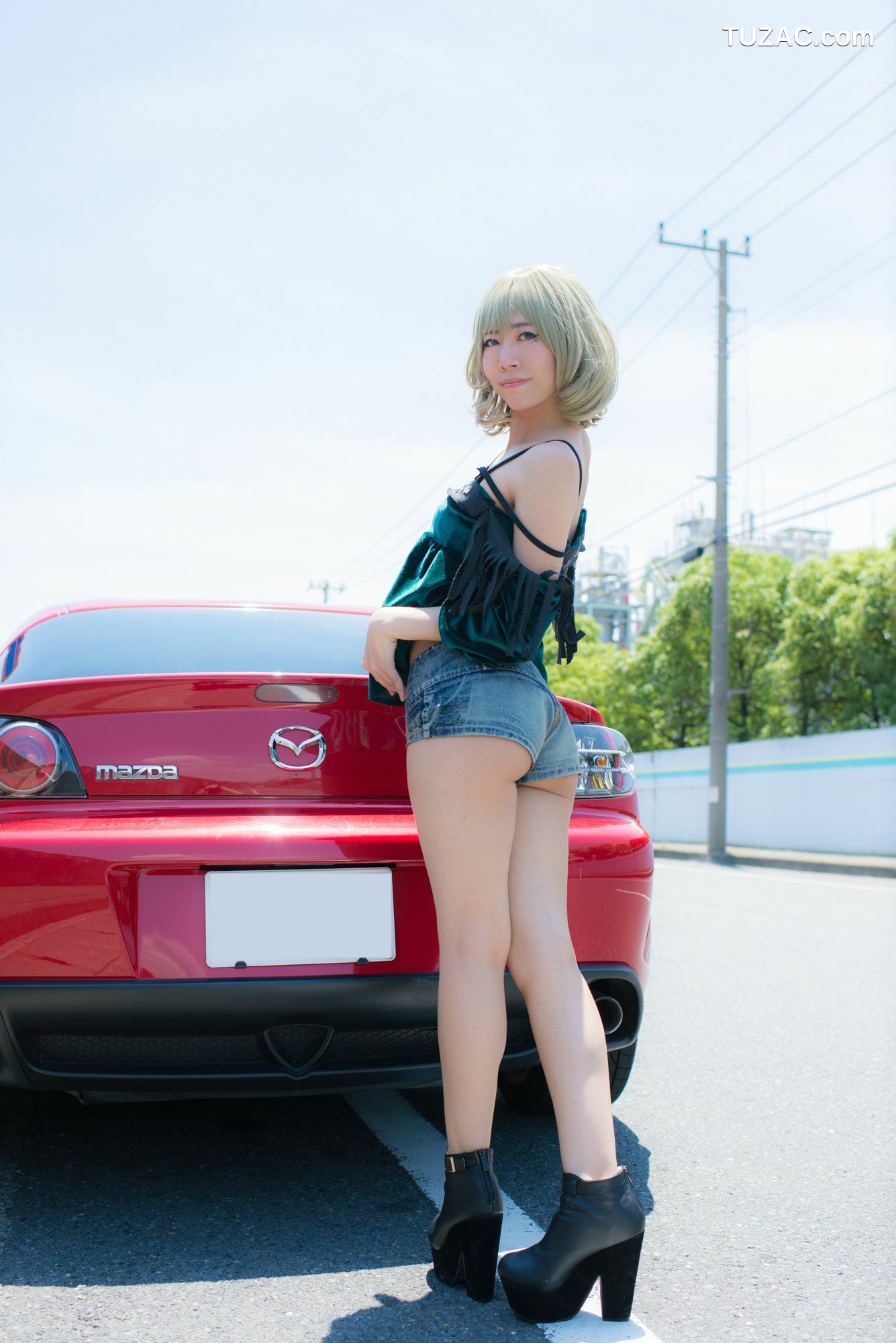 日本CosPlay_Ayane(あやね) 《Idolmaster》Takagaki Kaede(高垣楓) 写真集[100P]