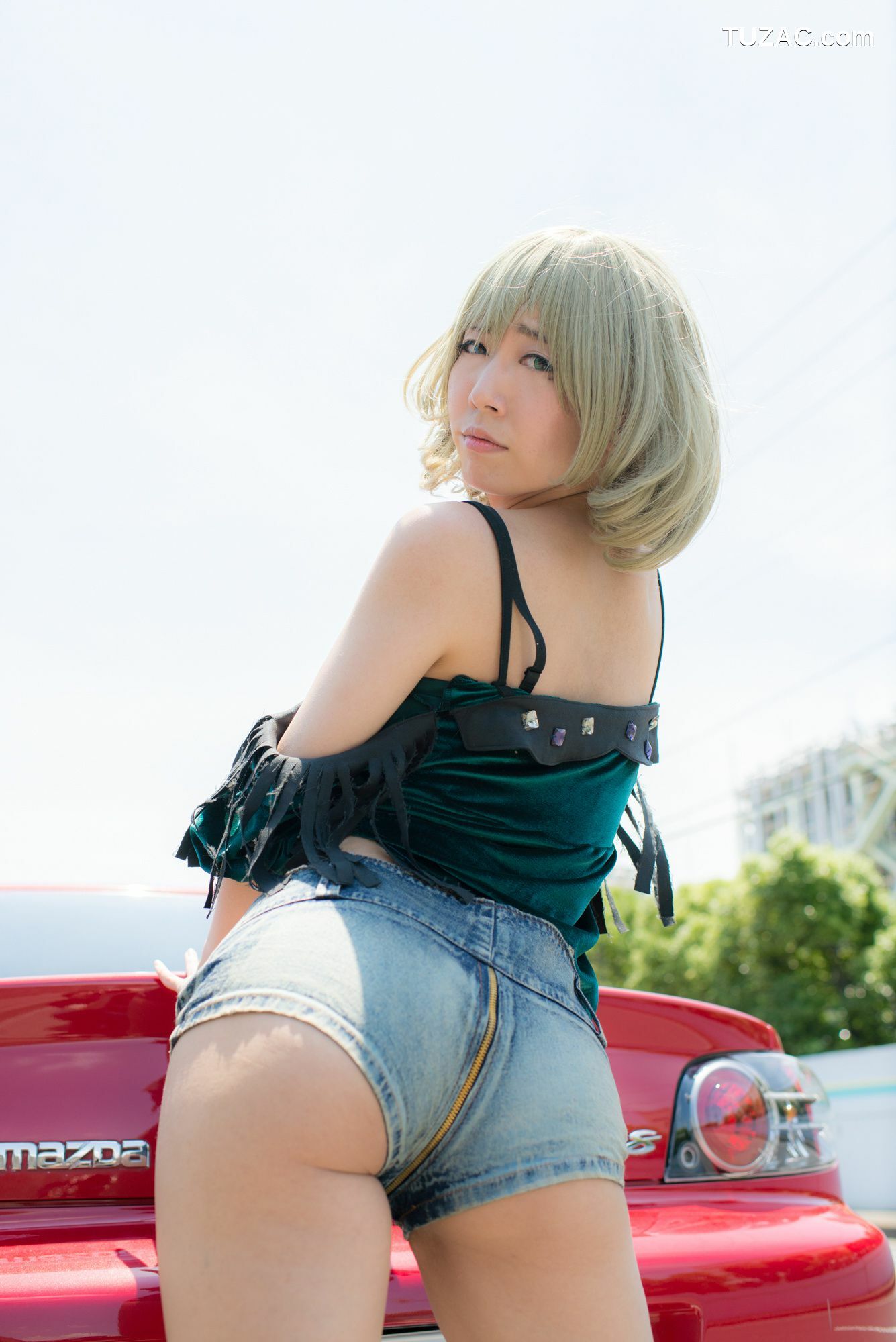 日本CosPlay_Ayane(あやね) 《Idolmaster》Takagaki Kaede(高垣楓) 写真集[100P]