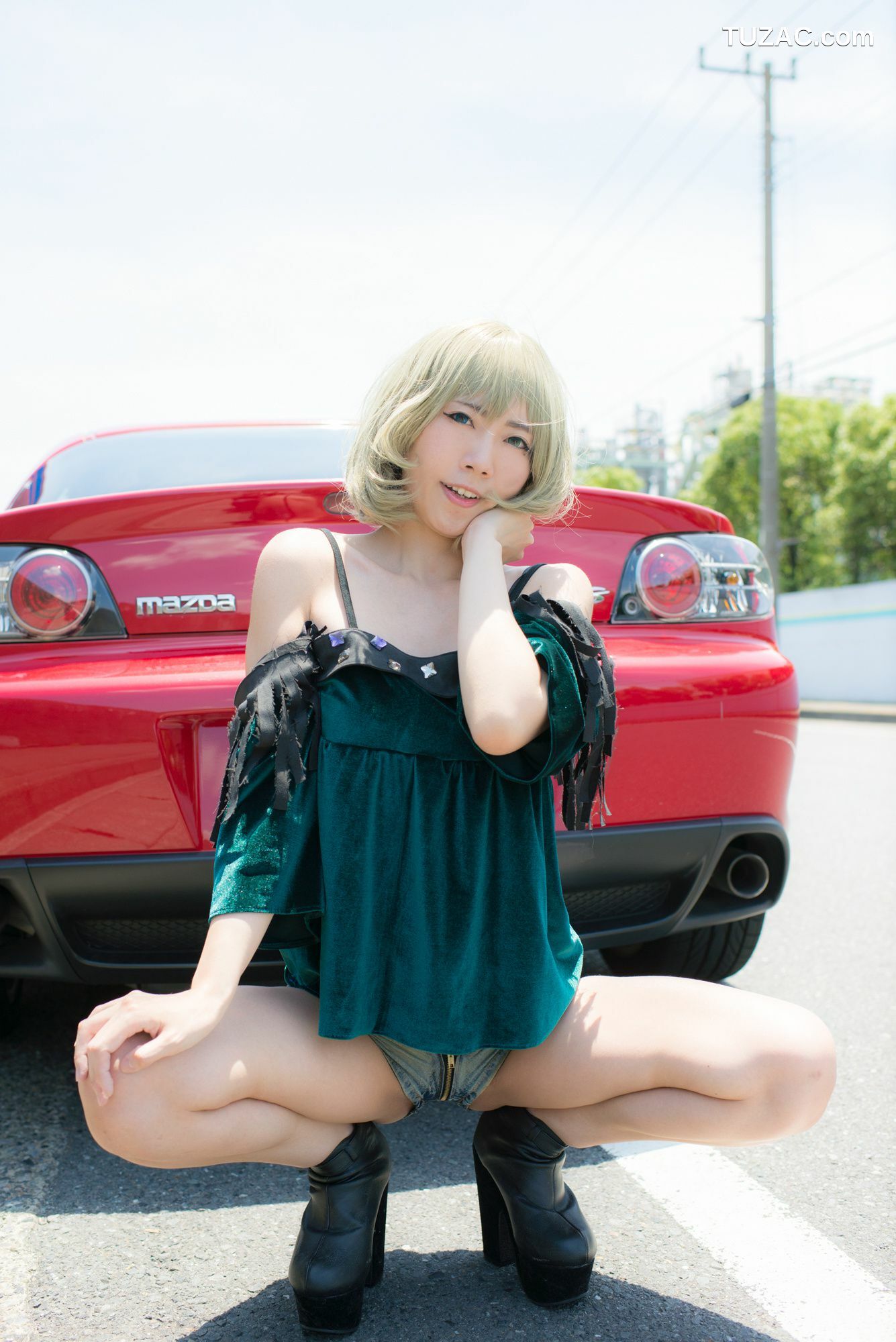 日本CosPlay_Ayane(あやね) 《Idolmaster》Takagaki Kaede(高垣楓) 写真集[100P]