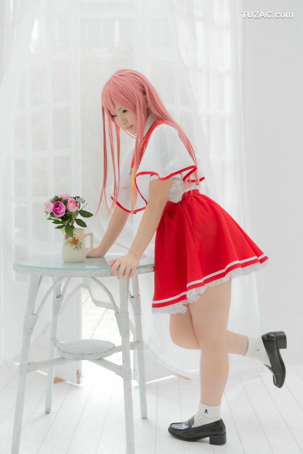 日本CosPlay_Enako(えなこ) 《秽翼的尤斯蒂娅》 Eris Floralia 艾丽丝 写真集