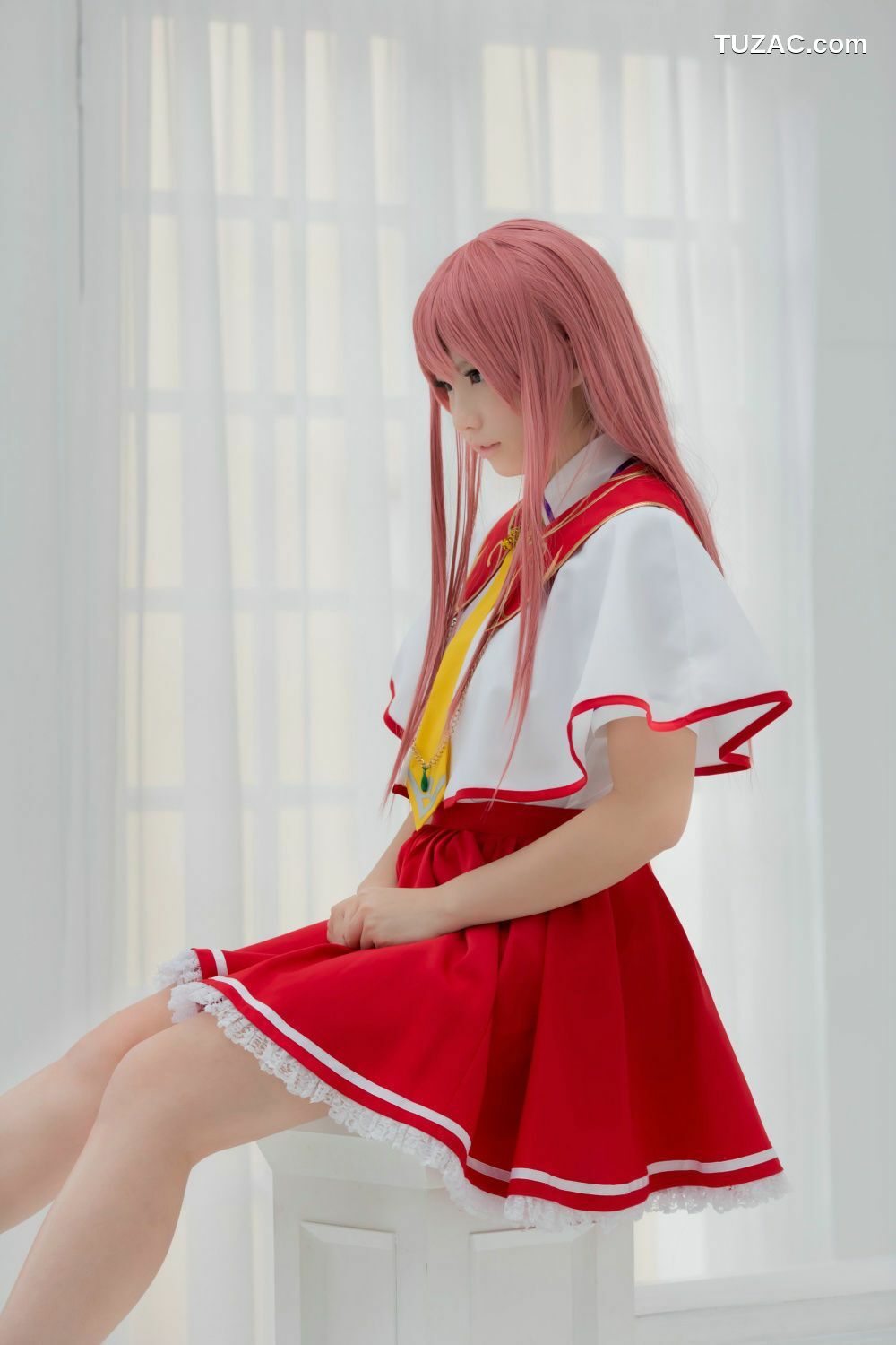 日本CosPlay_Enako(えなこ) 《秽翼的尤斯蒂娅》 Eris Floralia 艾丽丝 写真集