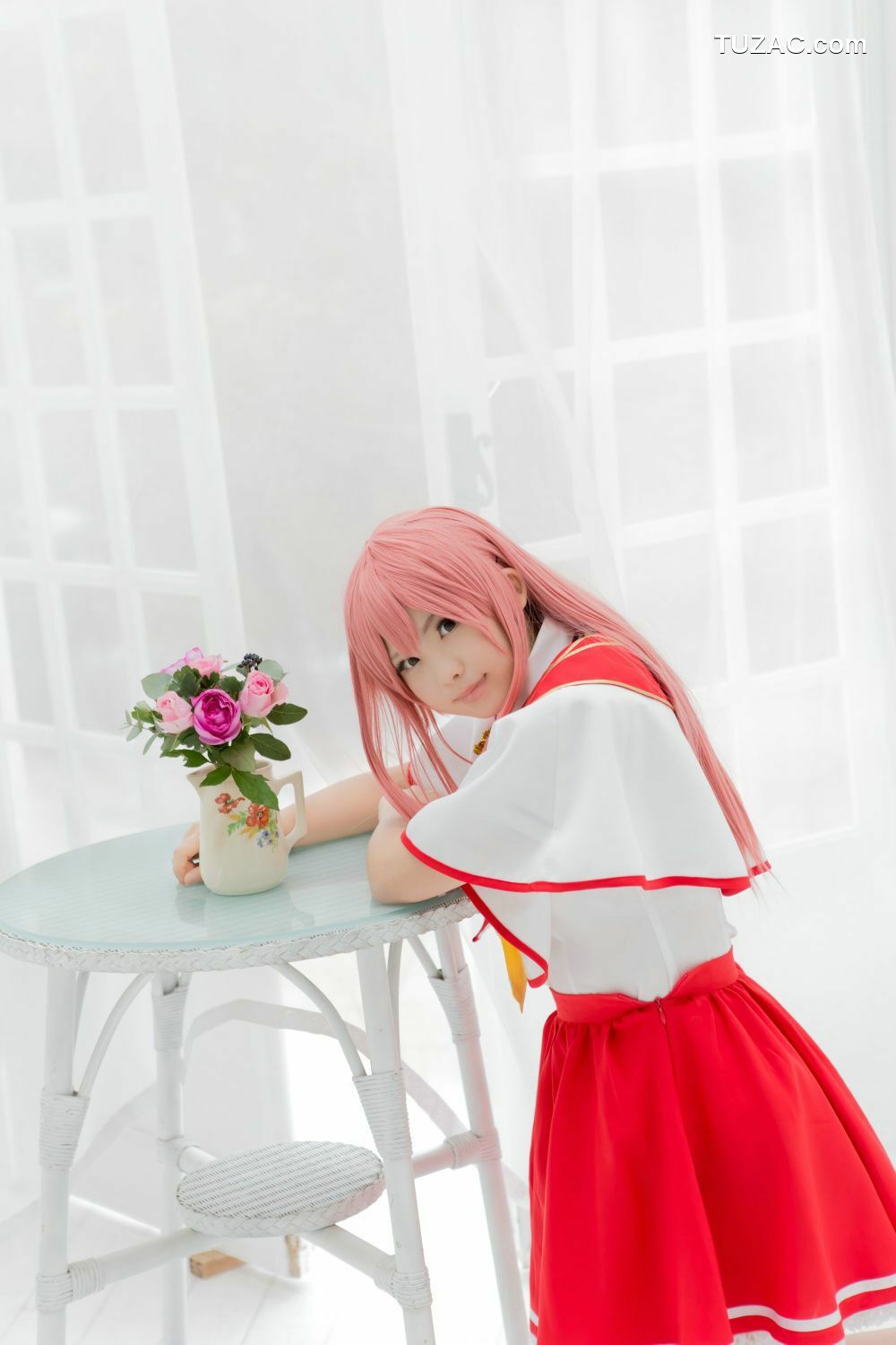 日本CosPlay_Enako(えなこ) 《秽翼的尤斯蒂娅》 Eris Floralia 艾丽丝 写真集