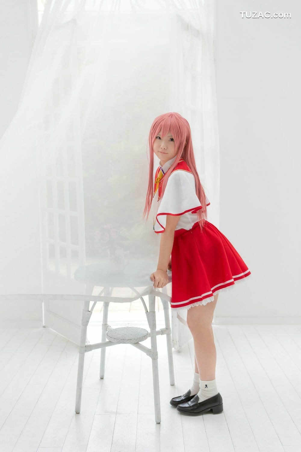 日本CosPlay_Enako(えなこ) 《秽翼的尤斯蒂娅》 Eris Floralia 艾丽丝 写真集