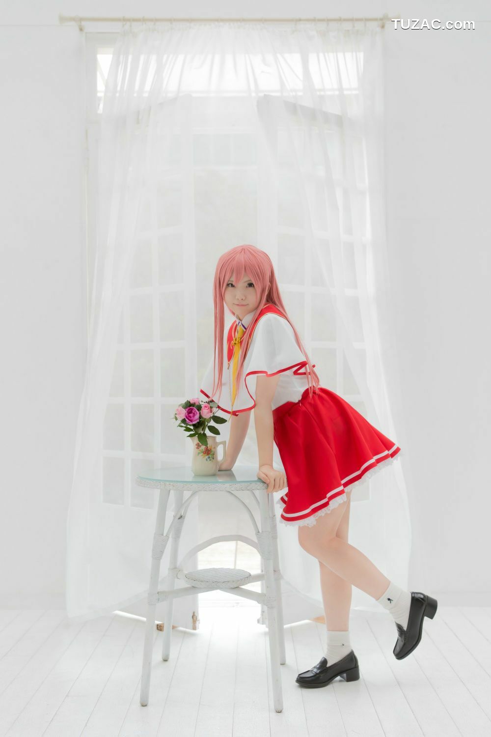 日本CosPlay_Enako(えなこ) 《秽翼的尤斯蒂娅》 Eris Floralia 艾丽丝 写真集