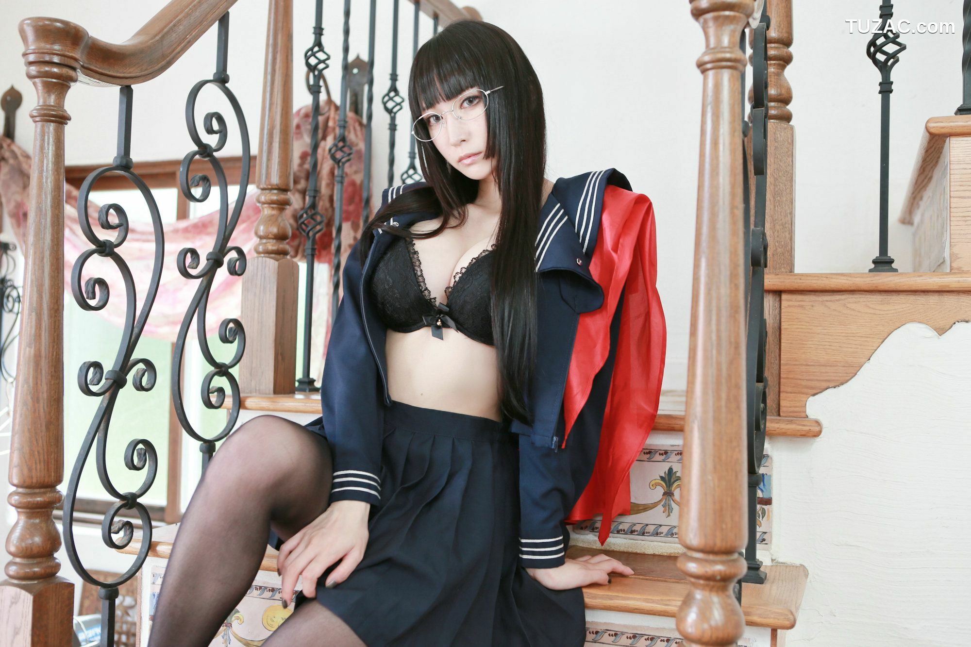 日本CosPlay_LeChat(るしゃ) School Girl(女子校生) 写真集[100P]