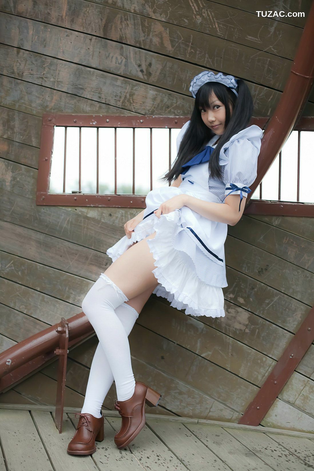 日本CosPlay_Lenfried&amp;Pude(ぷで)&amp;Ushijima Iiniku - Maid [Heruheru3] 写真集[100P]