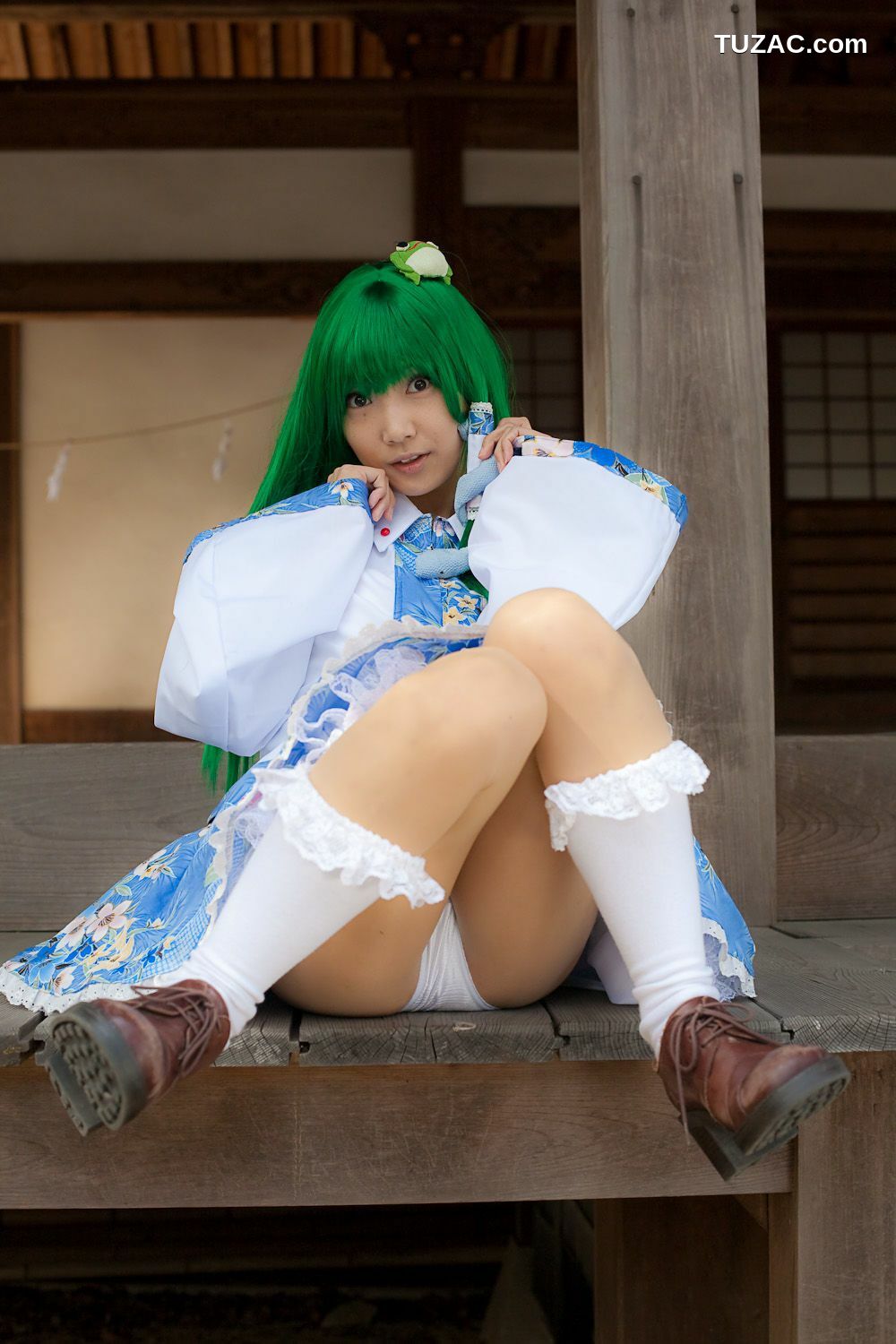 日本CosPlay_Lenfried(れんふりーど) 《東方Project》東風谷早苗 写真集[105P]