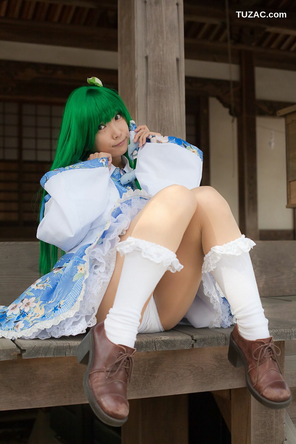 日本CosPlay_Lenfried(れんふりーど) 《東方Project》東風谷早苗 写真集[105P]