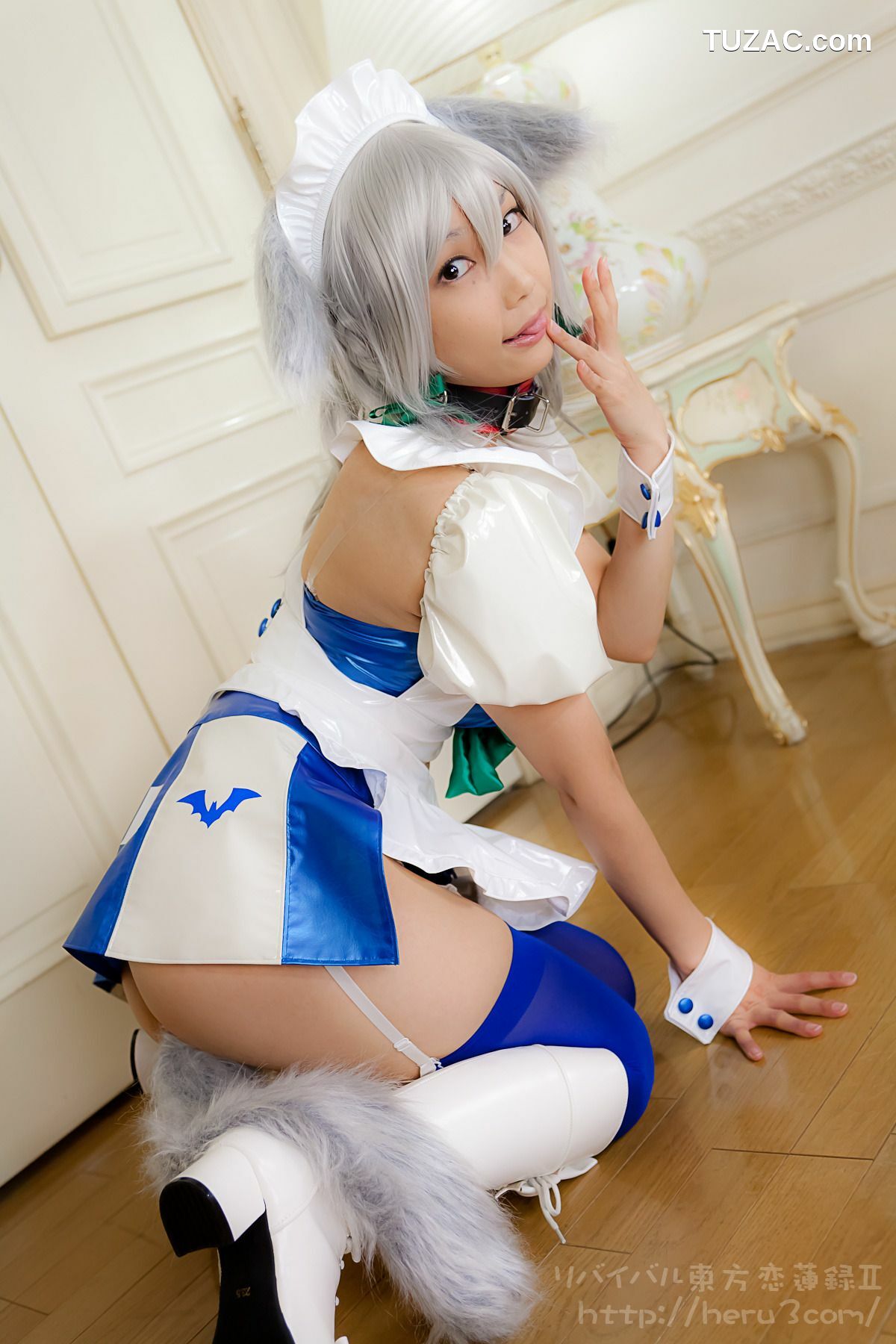 日本CosPlay_Lenfried《东方Project》十六夜咲夜 Special-RaceQueen 写真集