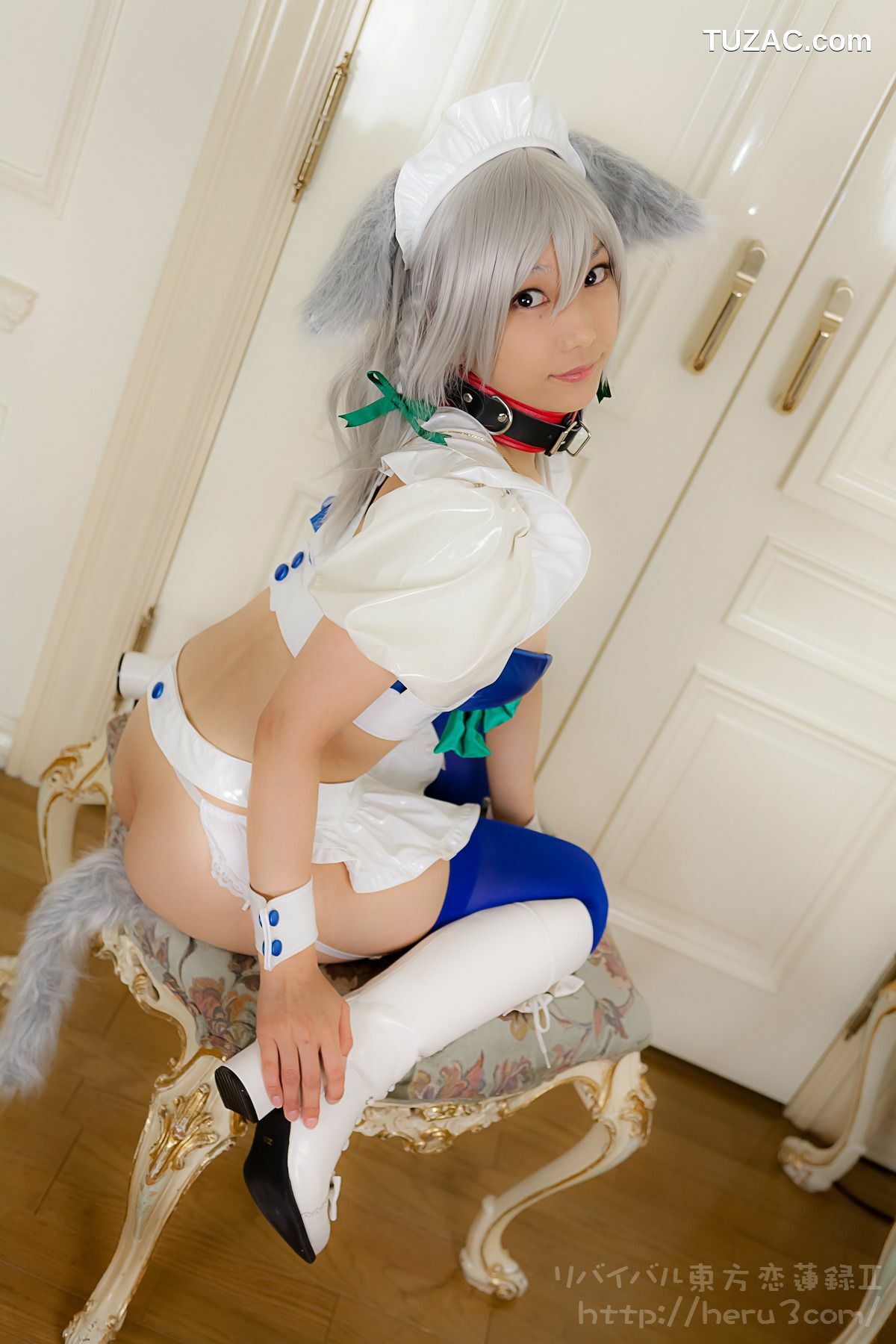 日本CosPlay_Lenfried《东方Project》十六夜咲夜 Special-RaceQueen 写真集