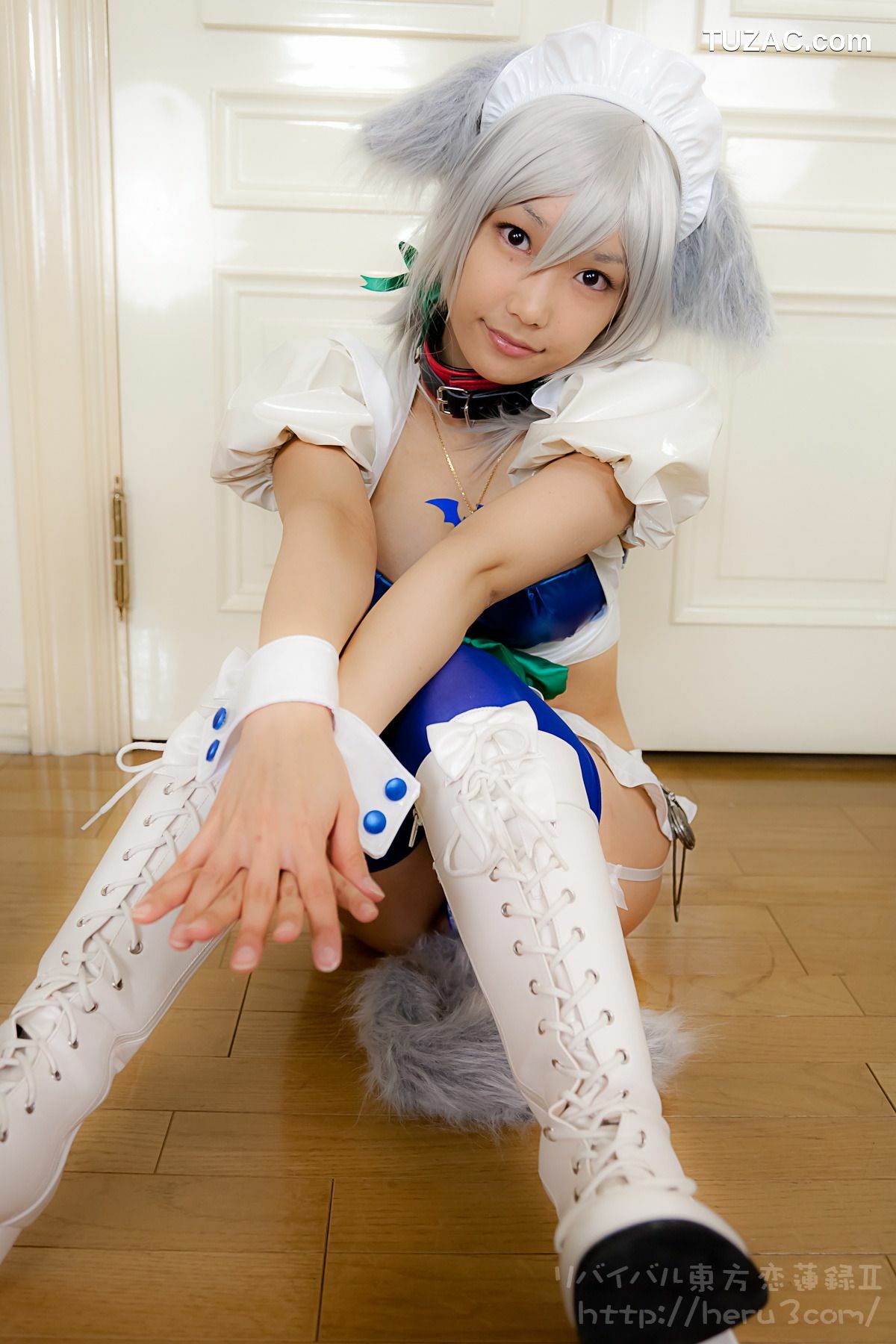 日本CosPlay_Lenfried《东方Project》十六夜咲夜 Special-RaceQueen 写真集