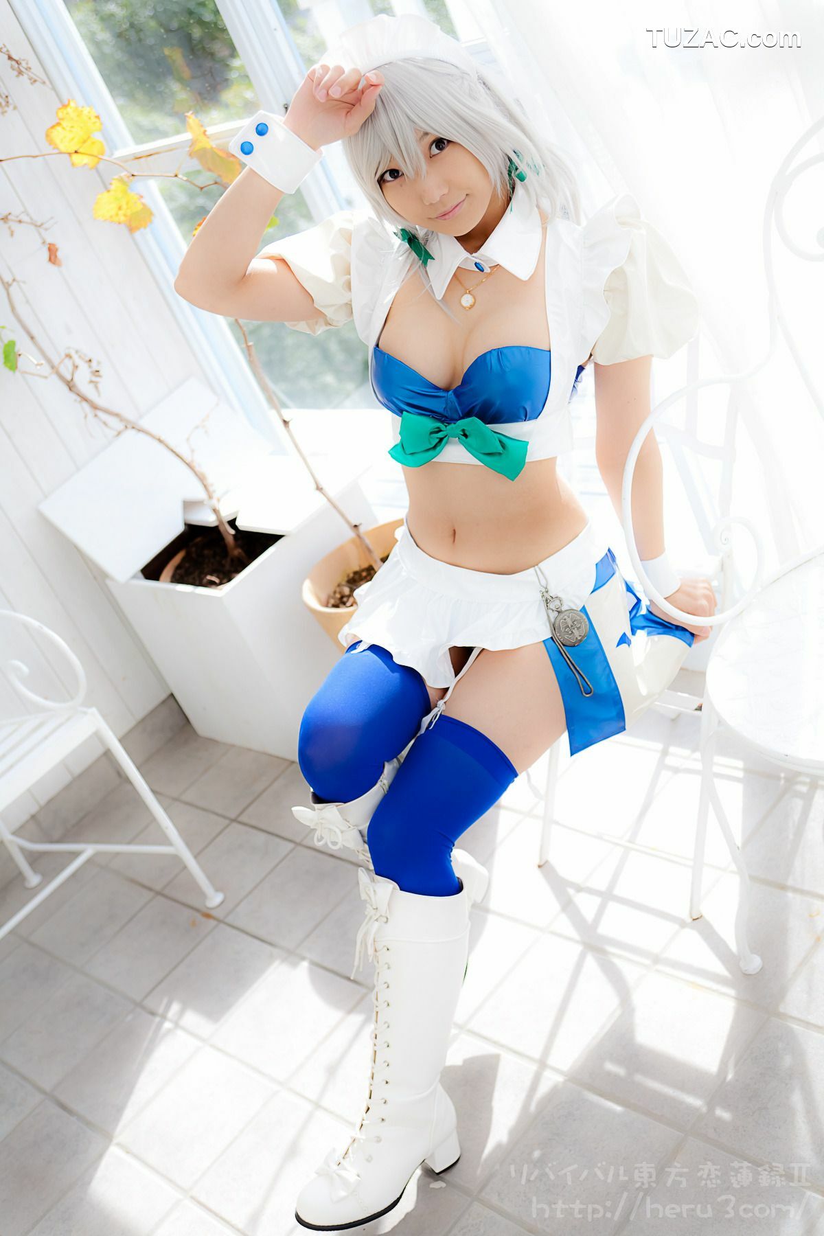 日本CosPlay_Lenfried《东方Project》十六夜咲夜 Special-RaceQueen 写真集