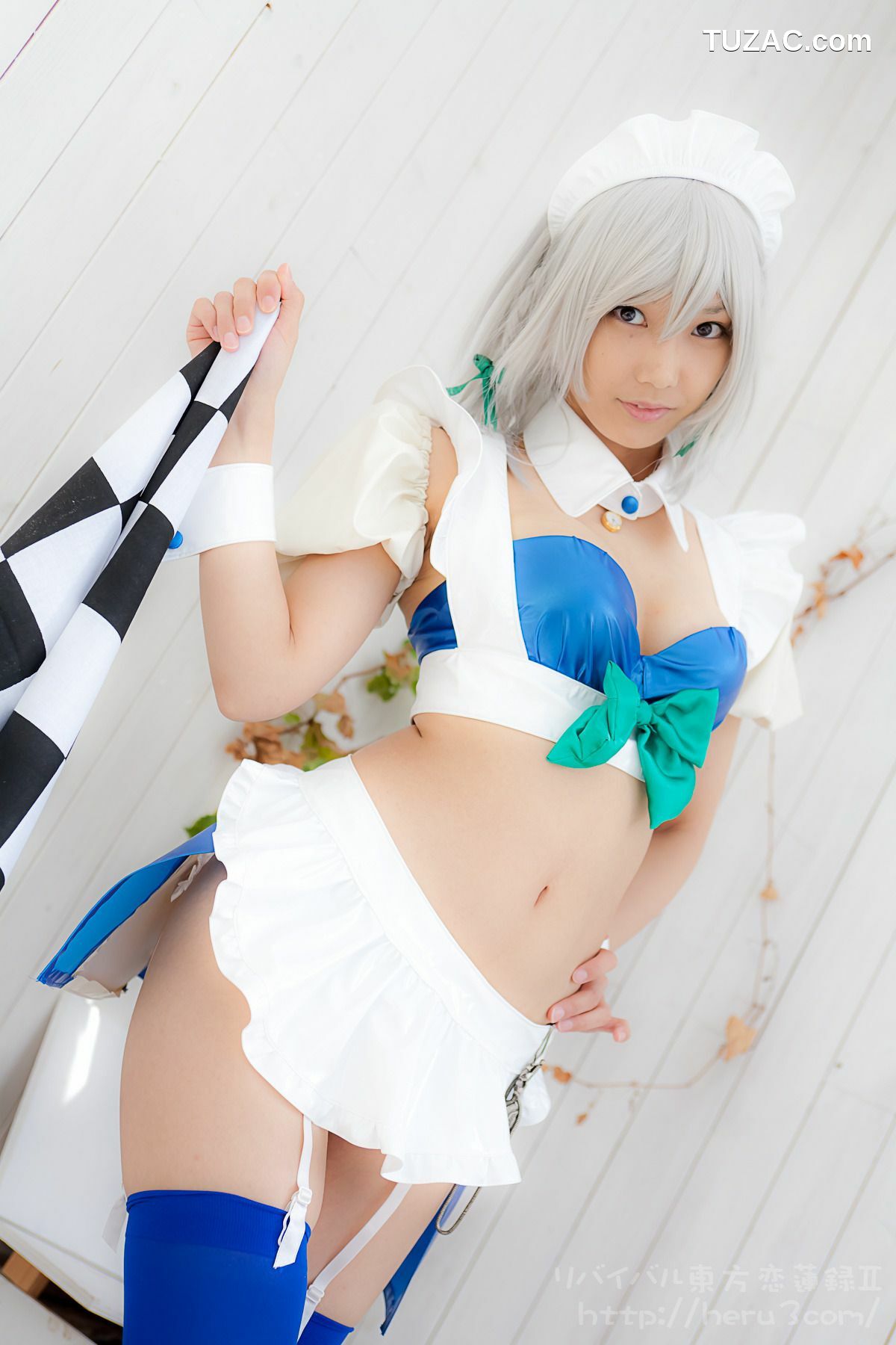 日本CosPlay_Lenfried《东方Project》十六夜咲夜 Special-RaceQueen 写真集