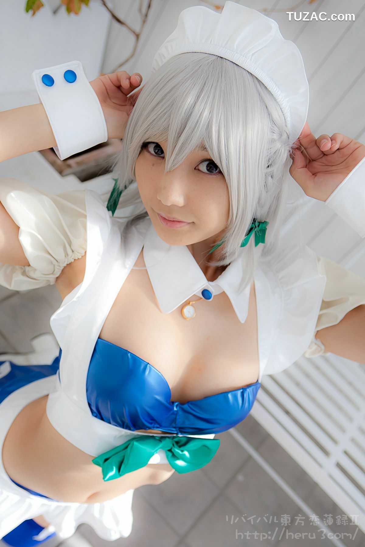 日本CosPlay_Lenfried《东方Project》十六夜咲夜 Special-RaceQueen 写真集