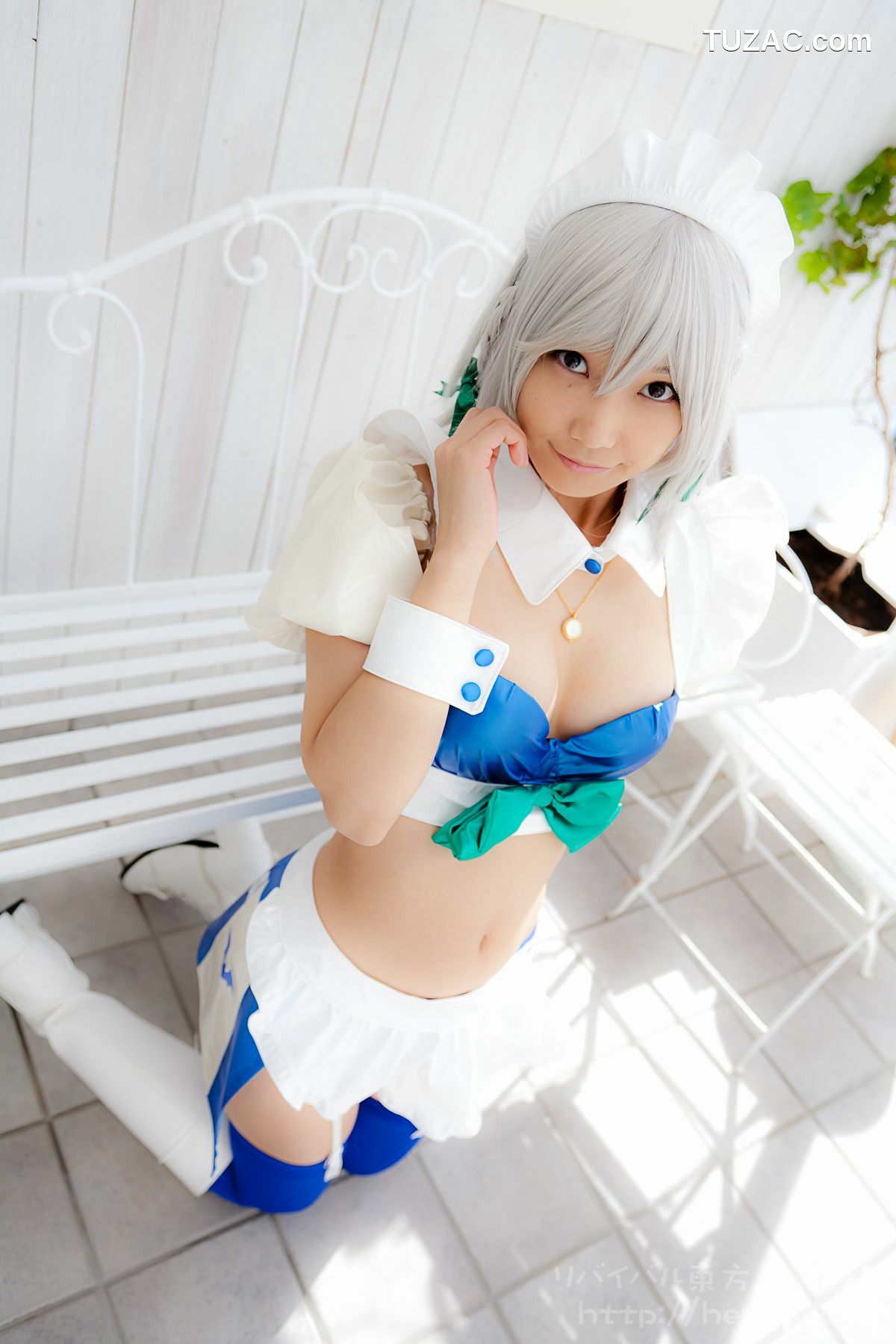 日本CosPlay_Lenfried《东方Project》十六夜咲夜 Special-RaceQueen 写真集