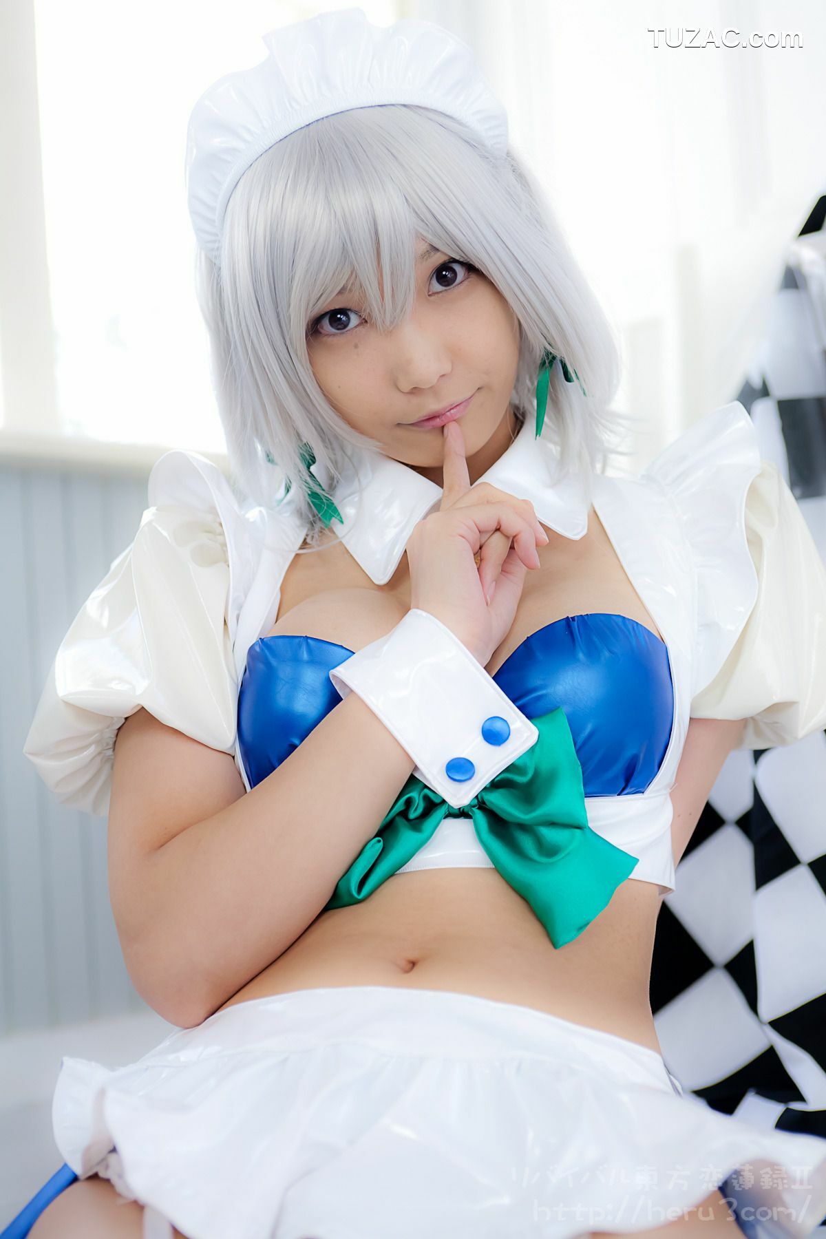 日本CosPlay_Lenfried《东方Project》十六夜咲夜 Special-RaceQueen 写真集