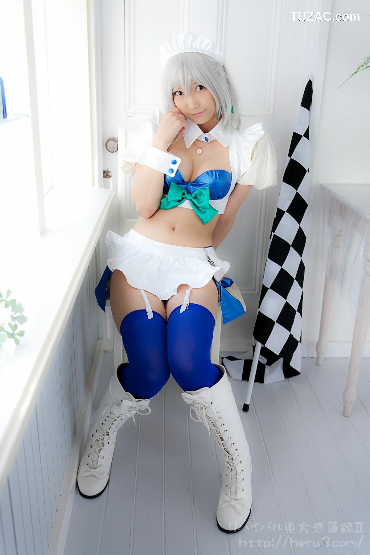 日本CosPlay_Lenfried《东方Project》十六夜咲夜 Special-RaceQueen 写真集