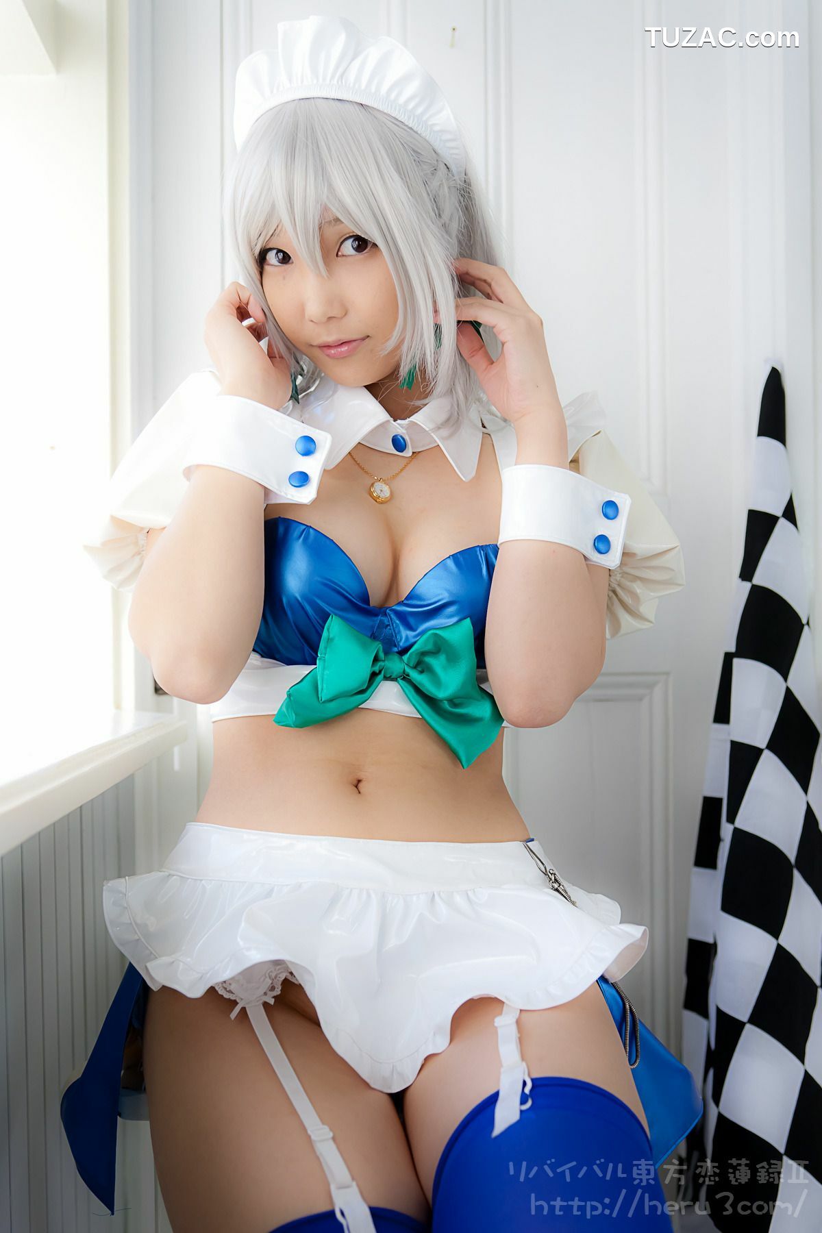 日本CosPlay_Lenfried《东方Project》十六夜咲夜 Special-RaceQueen 写真集