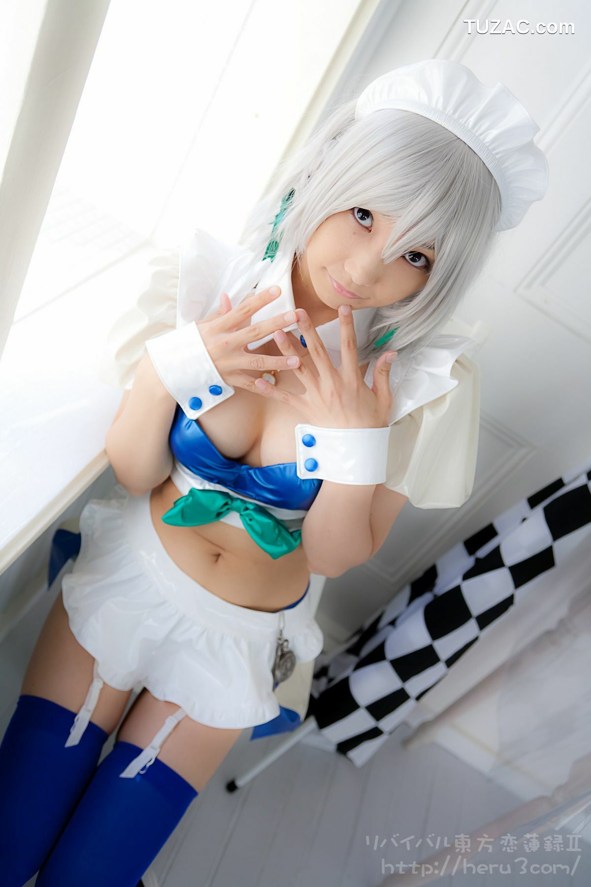 日本CosPlay_Lenfried《东方Project》十六夜咲夜 Special-RaceQueen 写真集