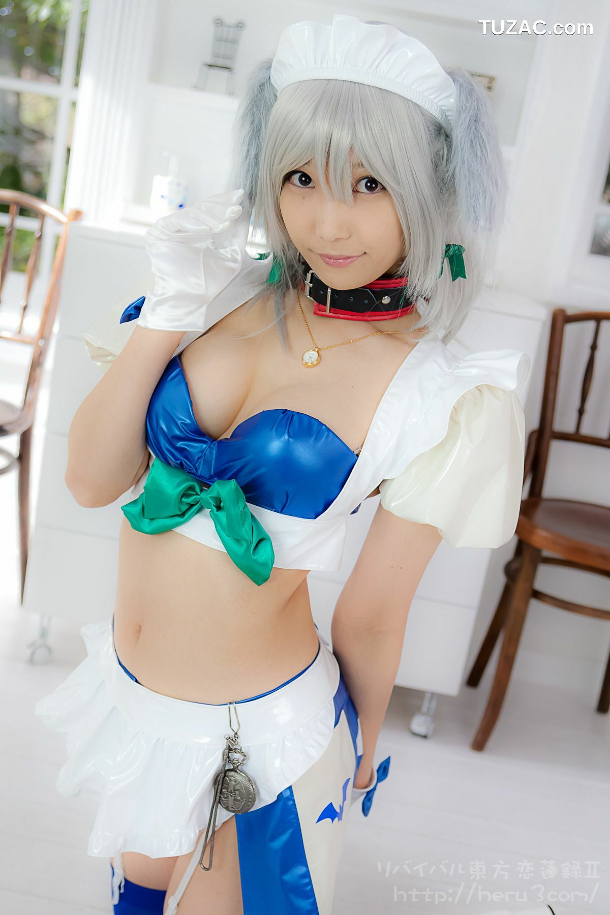 日本CosPlay_Lenfried《东方Project》十六夜咲夜 Special-RaceQueen 写真集