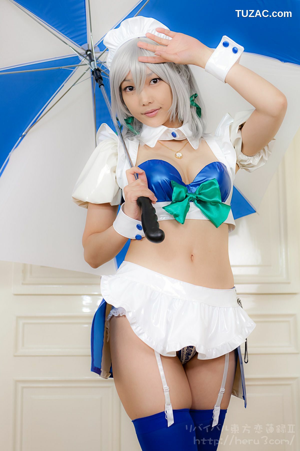 日本CosPlay_Lenfried《东方Project》十六夜咲夜 Special-RaceQueen 写真集