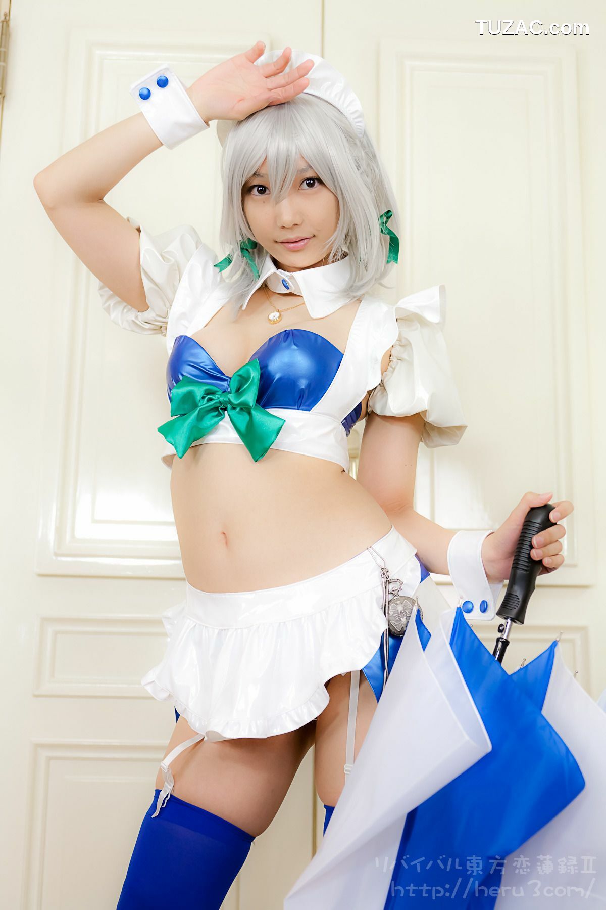 日本CosPlay_Lenfried《东方Project》十六夜咲夜 Special-RaceQueen 写真集