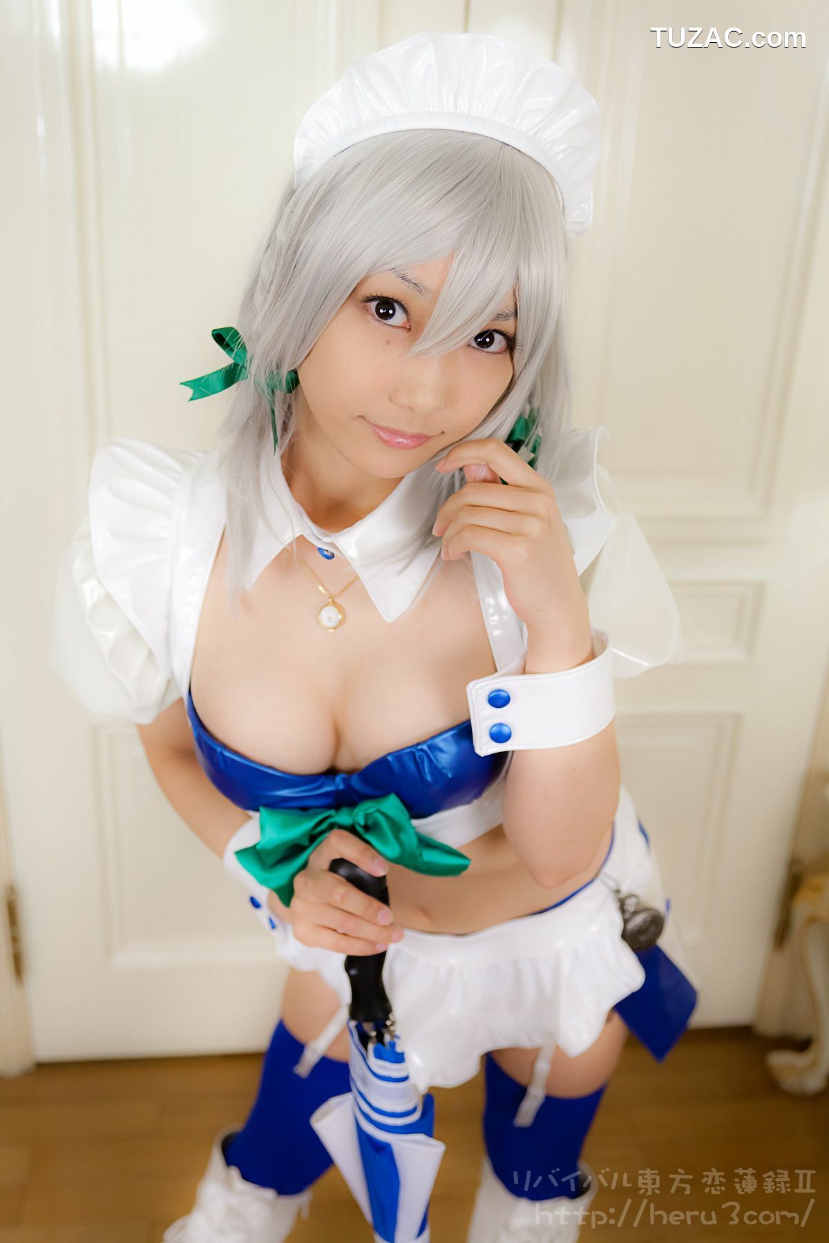 日本CosPlay_Lenfried《东方Project》十六夜咲夜 Special-RaceQueen 写真集