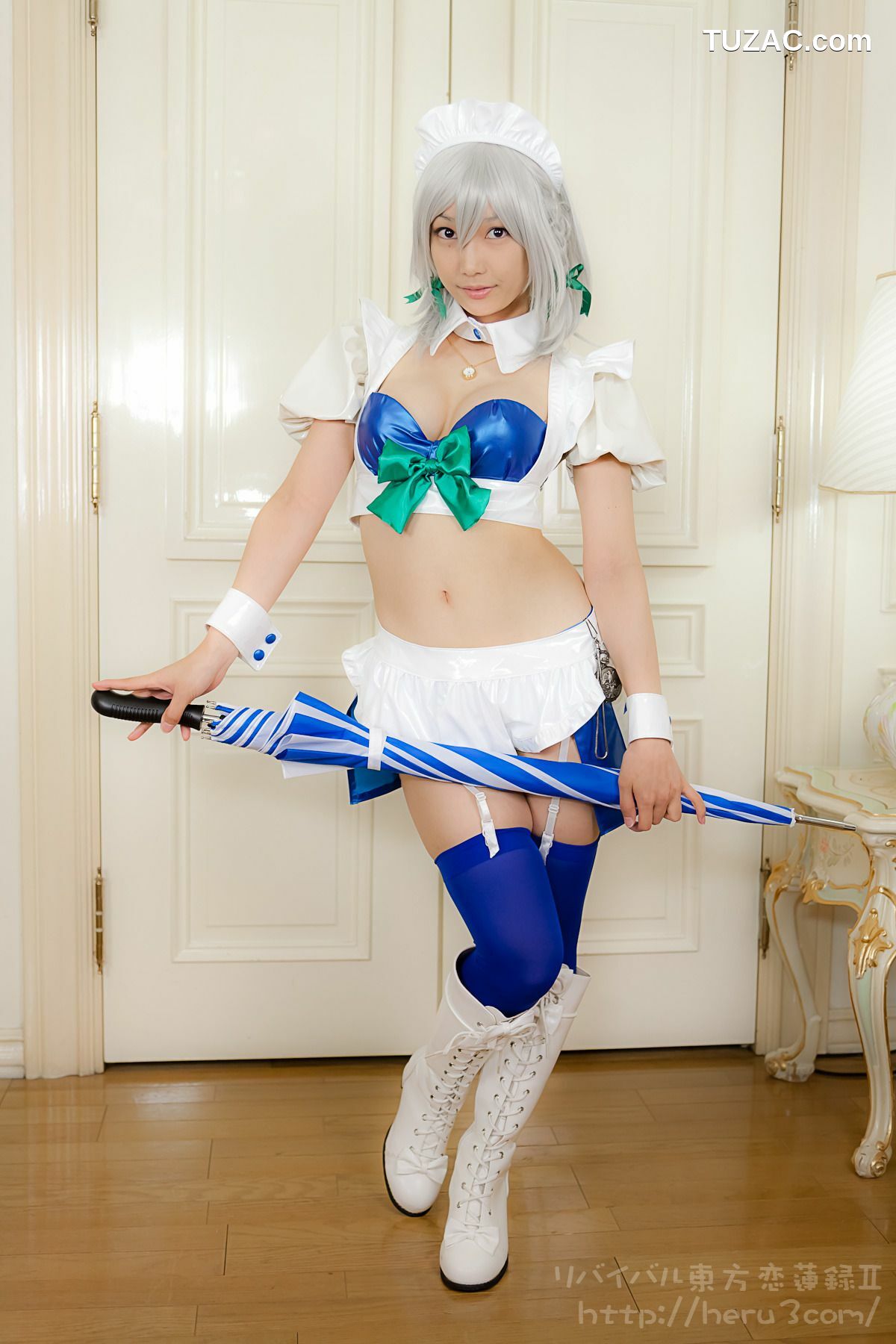 日本CosPlay_Lenfried《东方Project》十六夜咲夜 Special-RaceQueen 写真集