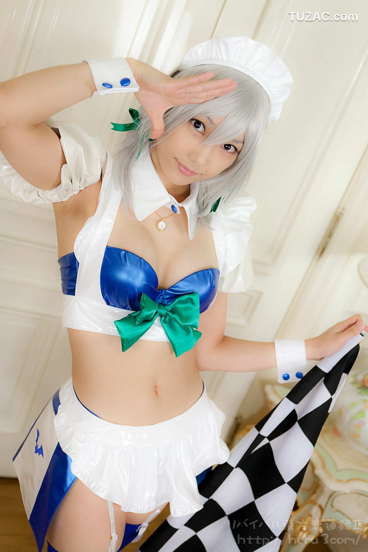 日本CosPlay_Lenfried《东方Project》十六夜咲夜 Special-RaceQueen 写真集