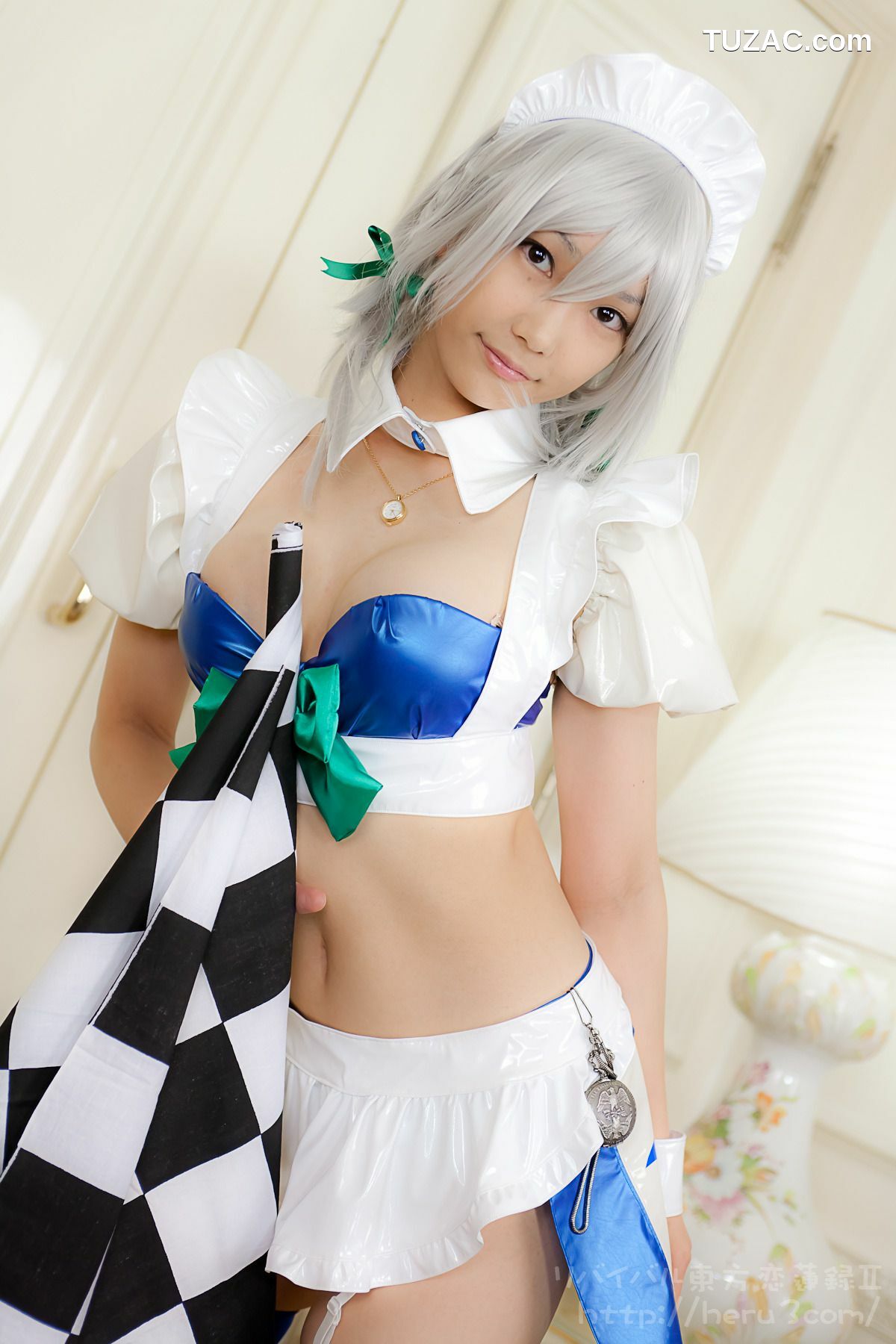 日本CosPlay_Lenfried《东方Project》十六夜咲夜 Special-RaceQueen 写真集