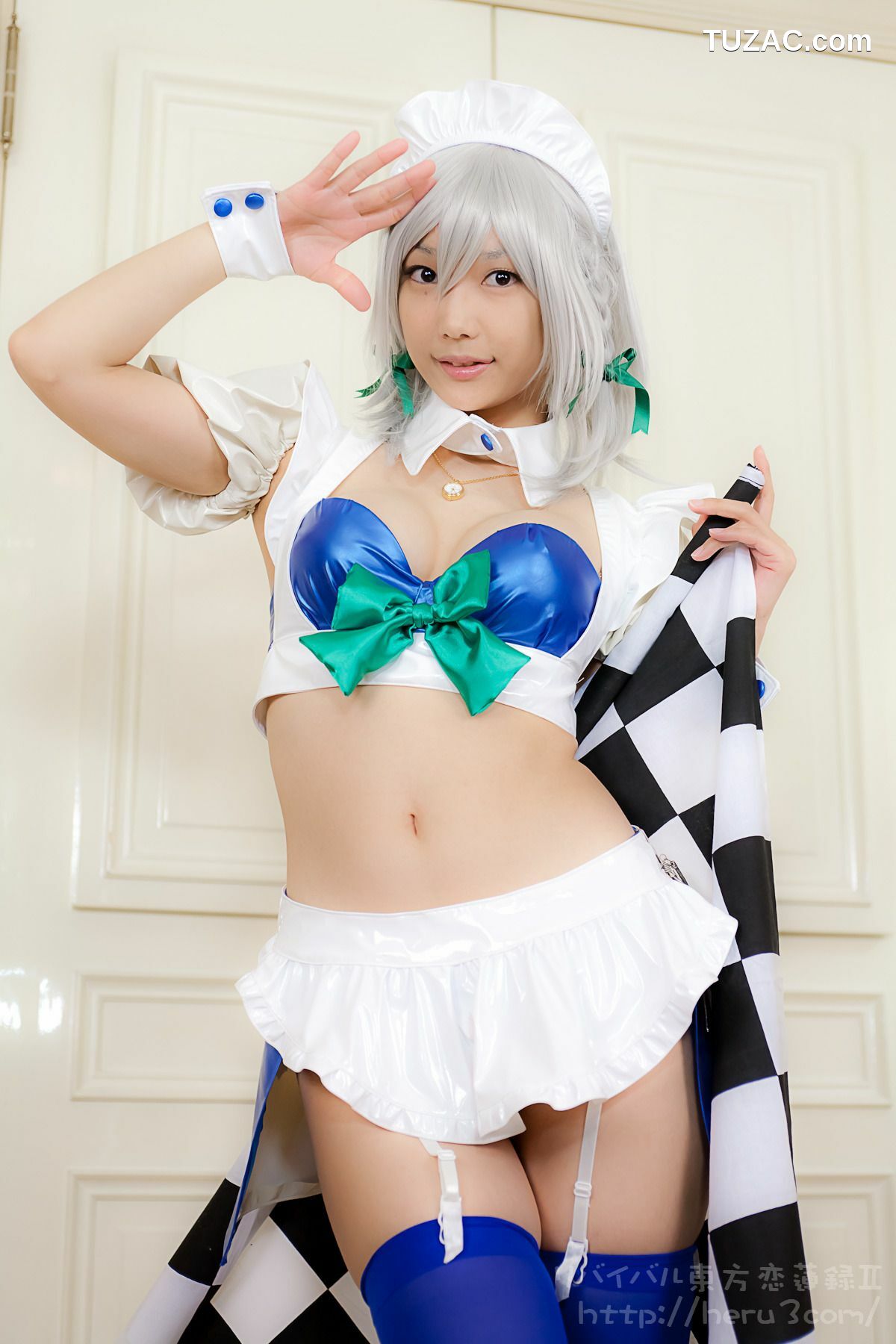 日本CosPlay_Lenfried《东方Project》十六夜咲夜 Special-RaceQueen 写真集