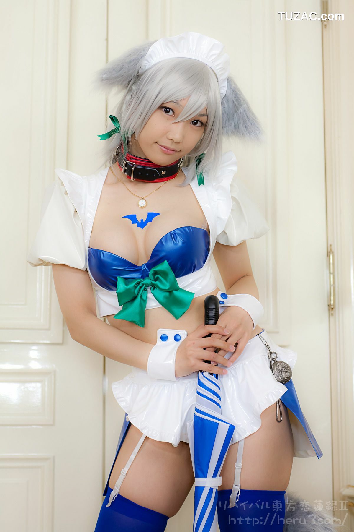 日本CosPlay_Lenfried《东方Project》十六夜咲夜 Special-RaceQueen 写真集