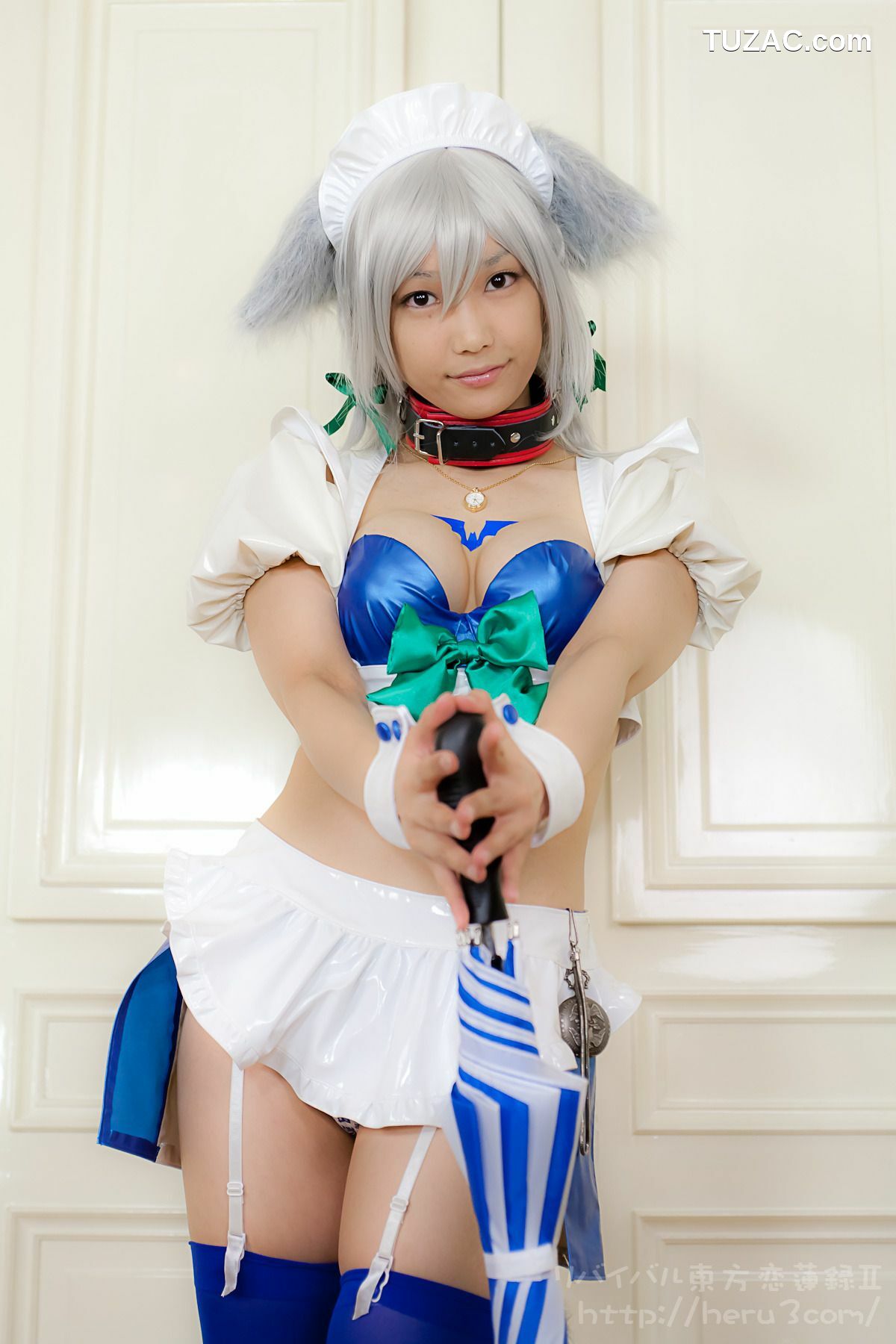 日本CosPlay_Lenfried《东方Project》十六夜咲夜 Special-RaceQueen 写真集