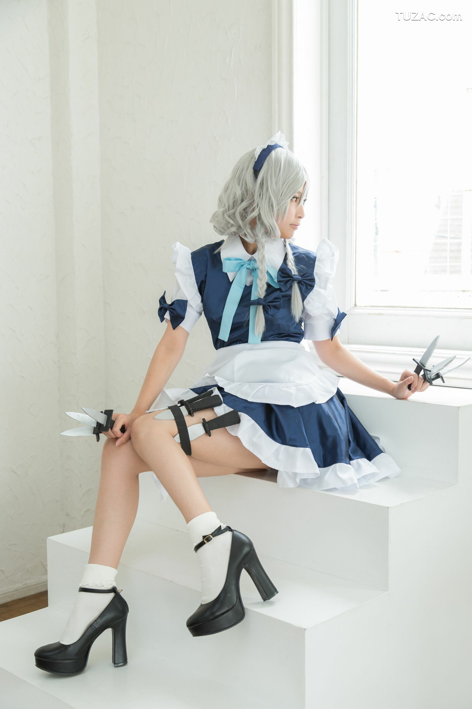 日本CosPlay_Na-san(なーさん) 《東方Projec》Izayoi Sakuya(十六夜咲夜)  写真集[100P]