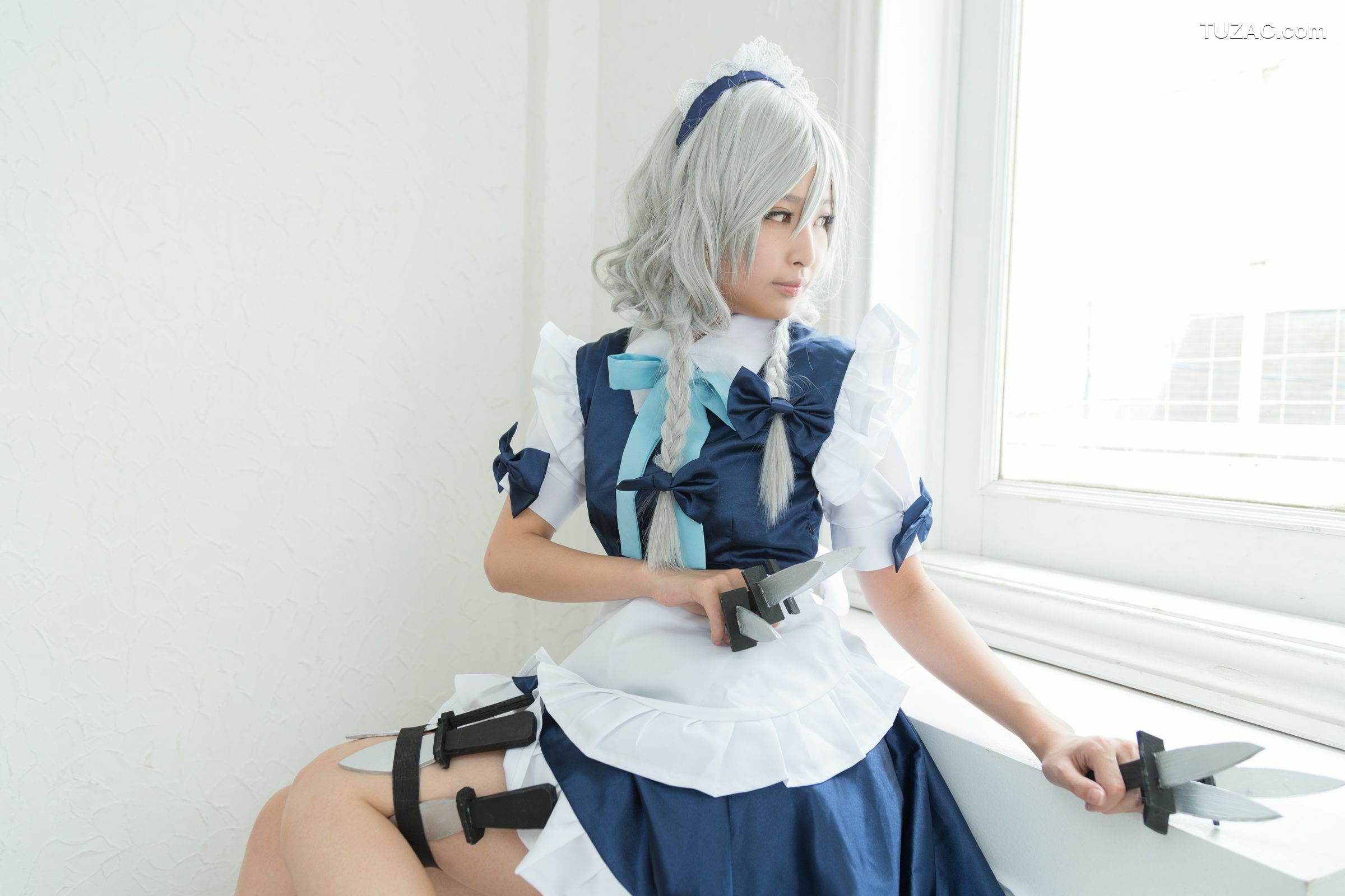 日本CosPlay_Na-san(なーさん) 《東方Projec》Izayoi Sakuya(十六夜咲夜)  写真集[100P]