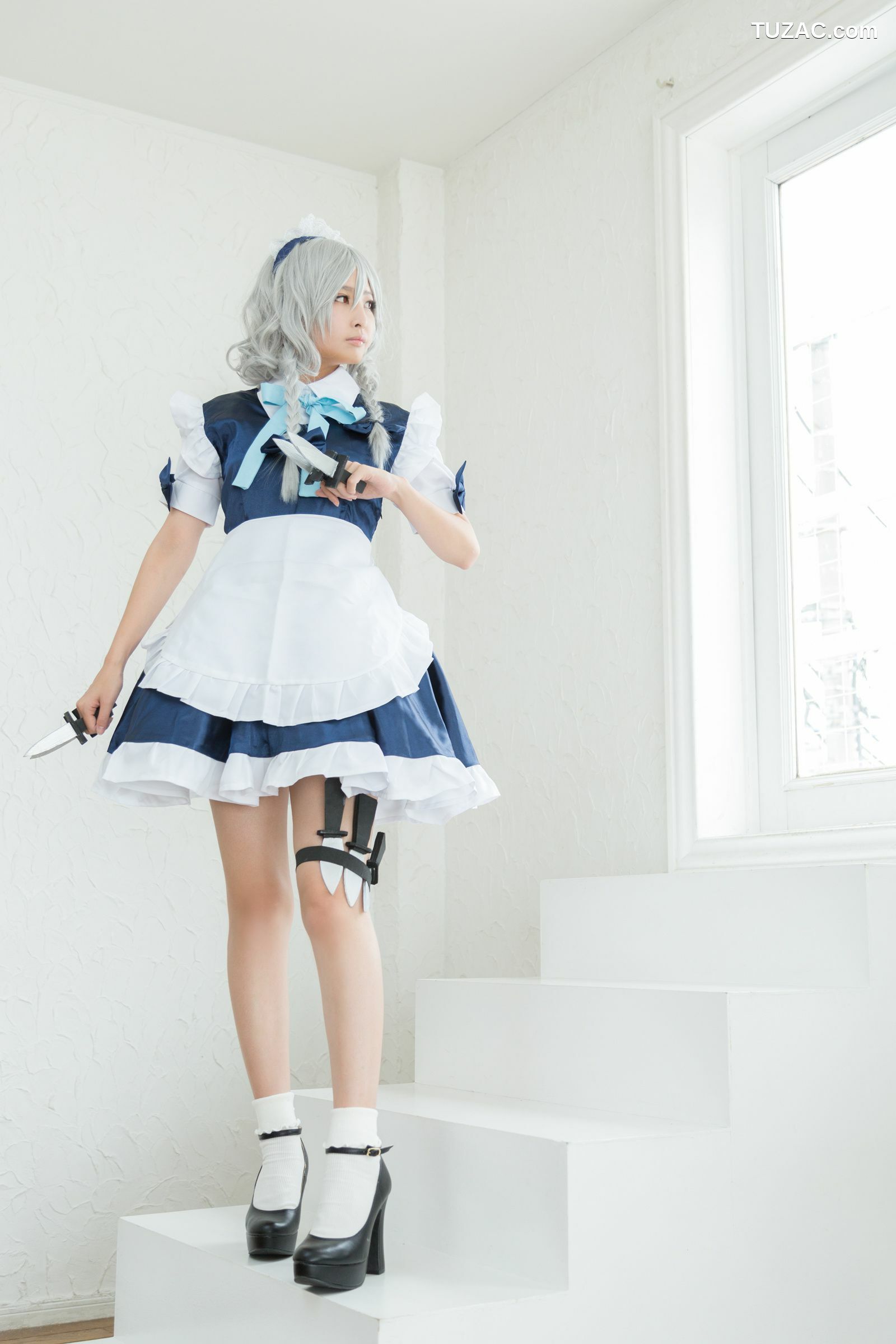 日本CosPlay_Na-san(なーさん) 《東方Projec》Izayoi Sakuya(十六夜咲夜)  写真集[100P]