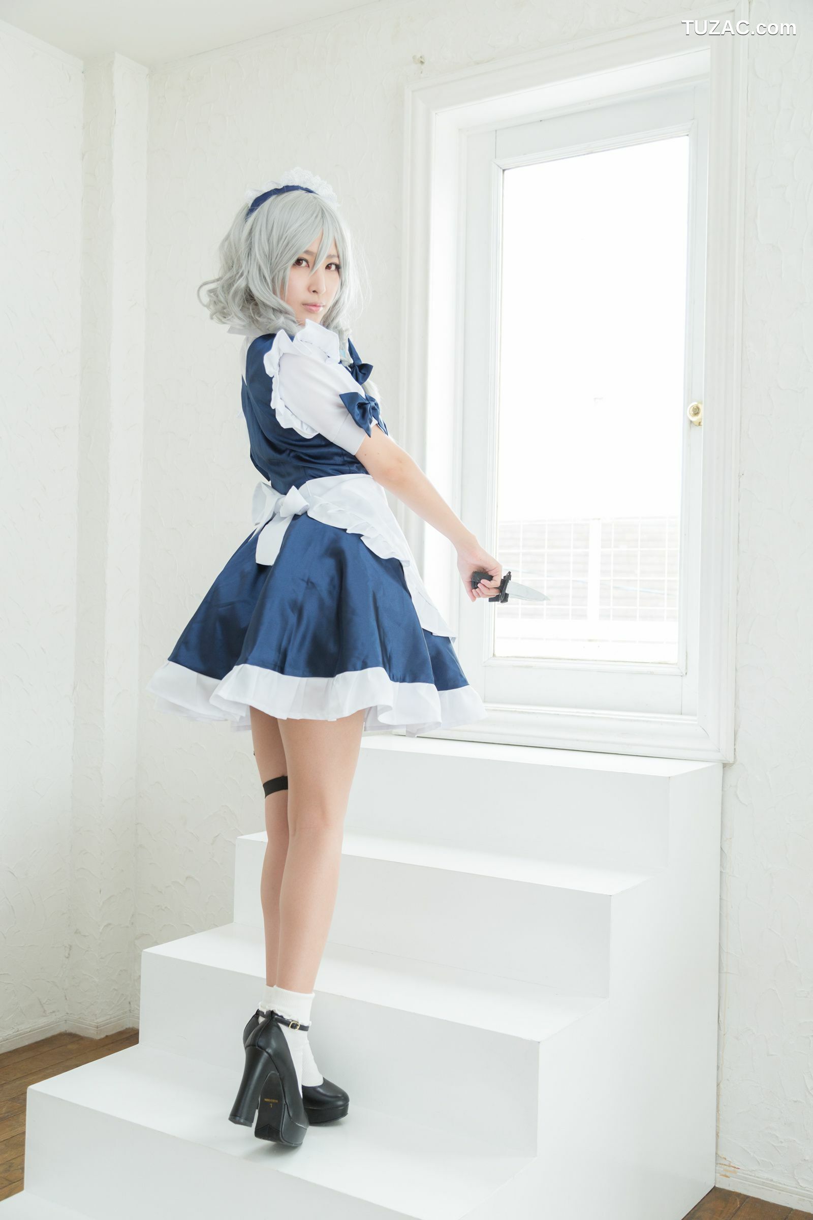 日本CosPlay_Na-san(なーさん) 《東方Projec》Izayoi Sakuya(十六夜咲夜)  写真集[100P]