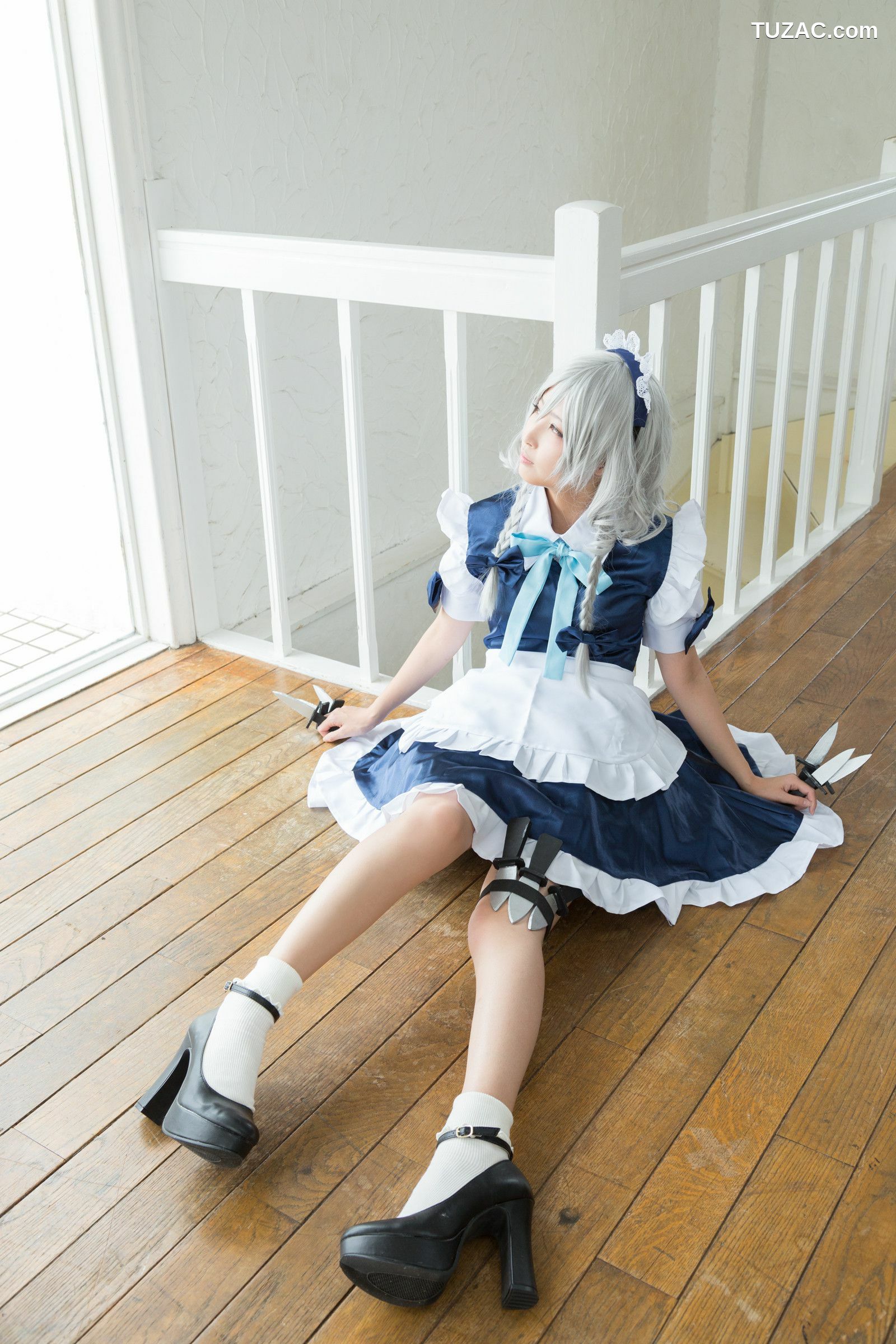 日本CosPlay_Na-san(なーさん) 《東方Projec》Izayoi Sakuya(十六夜咲夜)  写真集[100P]