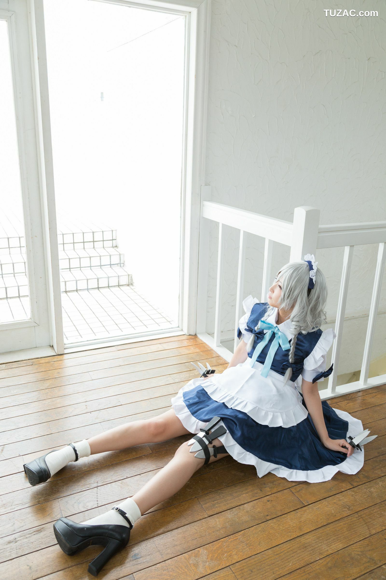 日本CosPlay_Na-san(なーさん) 《東方Projec》Izayoi Sakuya(十六夜咲夜)  写真集[100P]