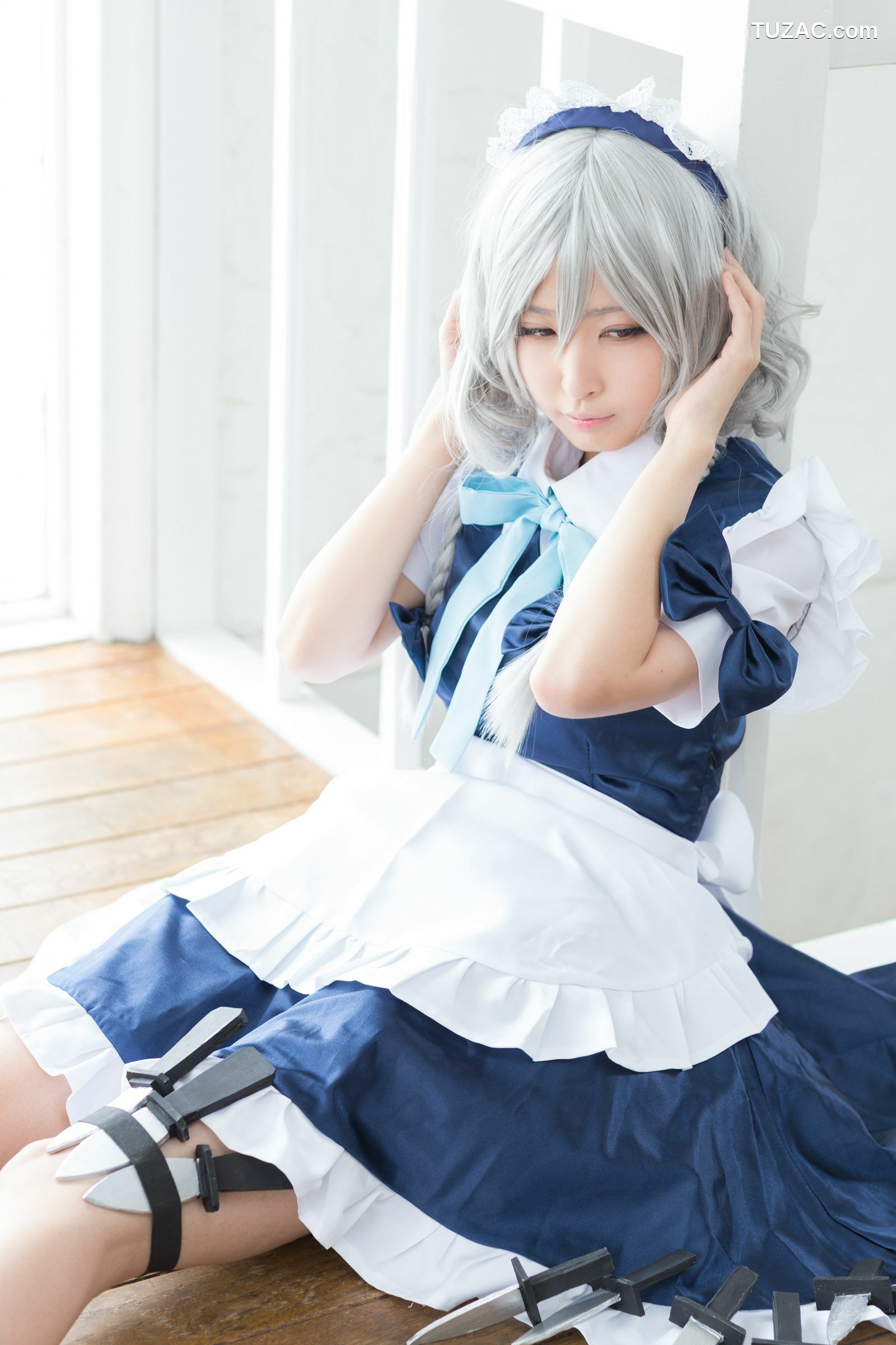 日本CosPlay_Na-san(なーさん) 《東方Projec》Izayoi Sakuya(十六夜咲夜)  写真集[100P]